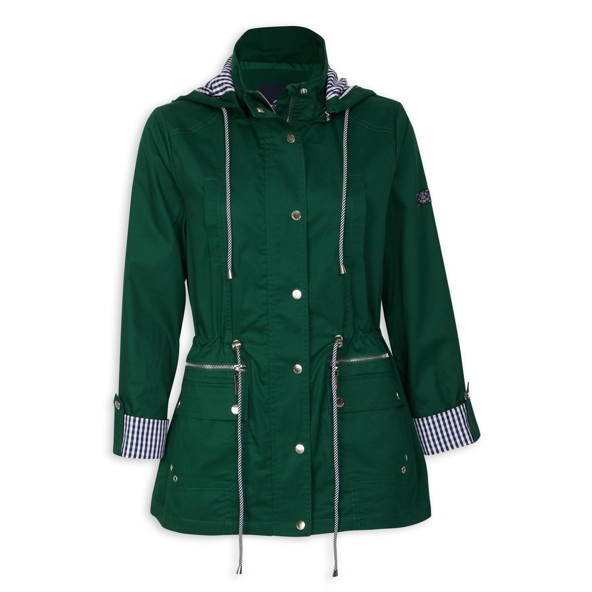 Green Hooded Parka Jacket (3089749) | Daniel Hechter