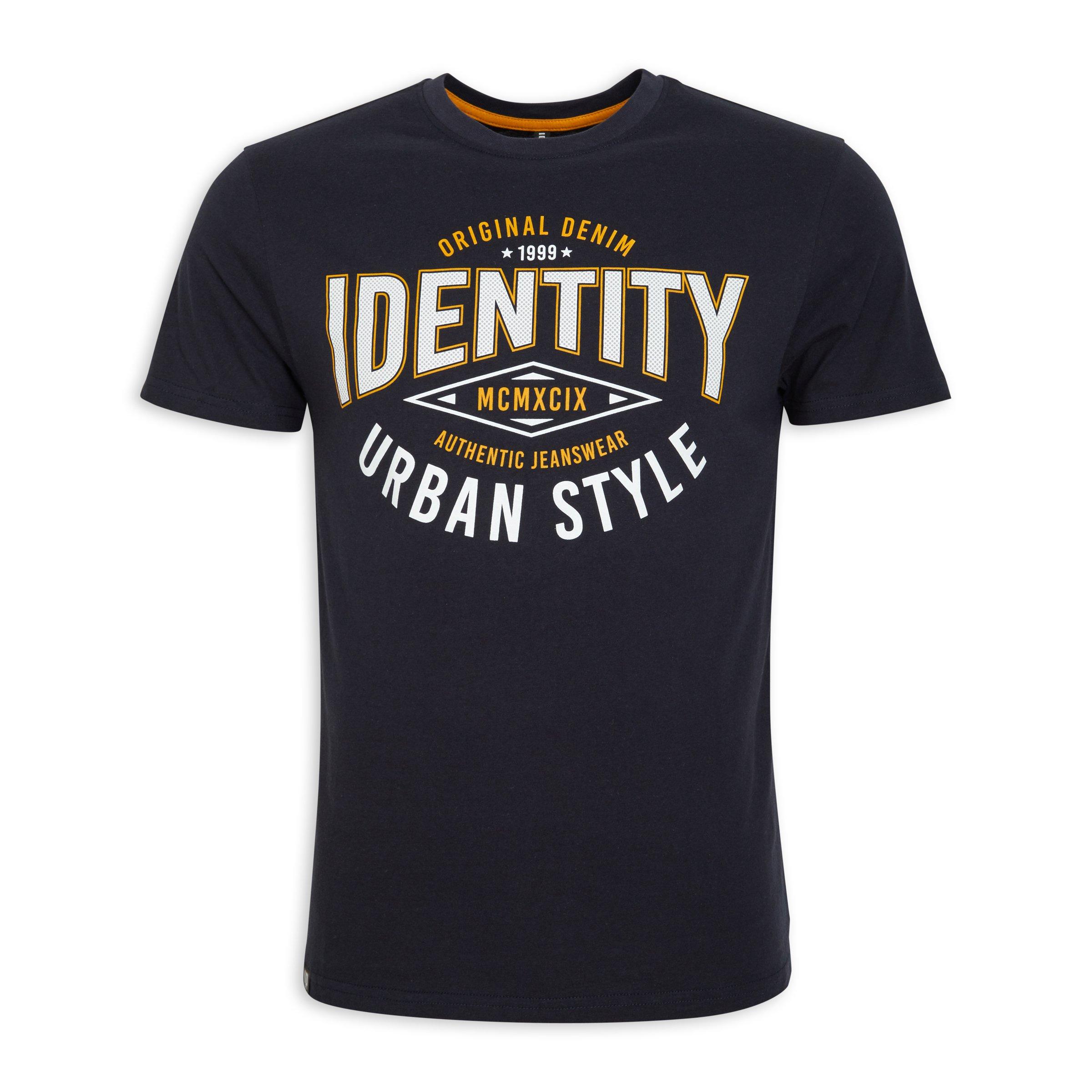 Navy Branded Tee (3090297) | Identity