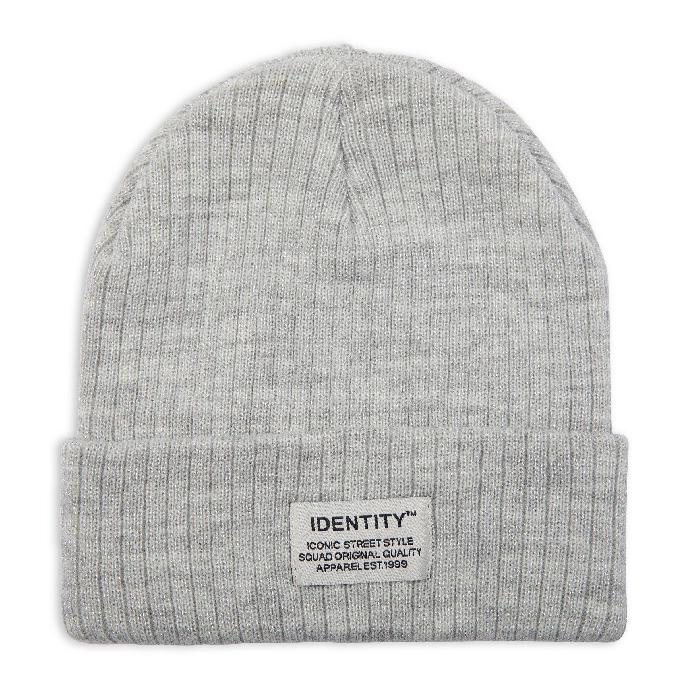 Grey Turn-up Beanie (3090794) | Identity