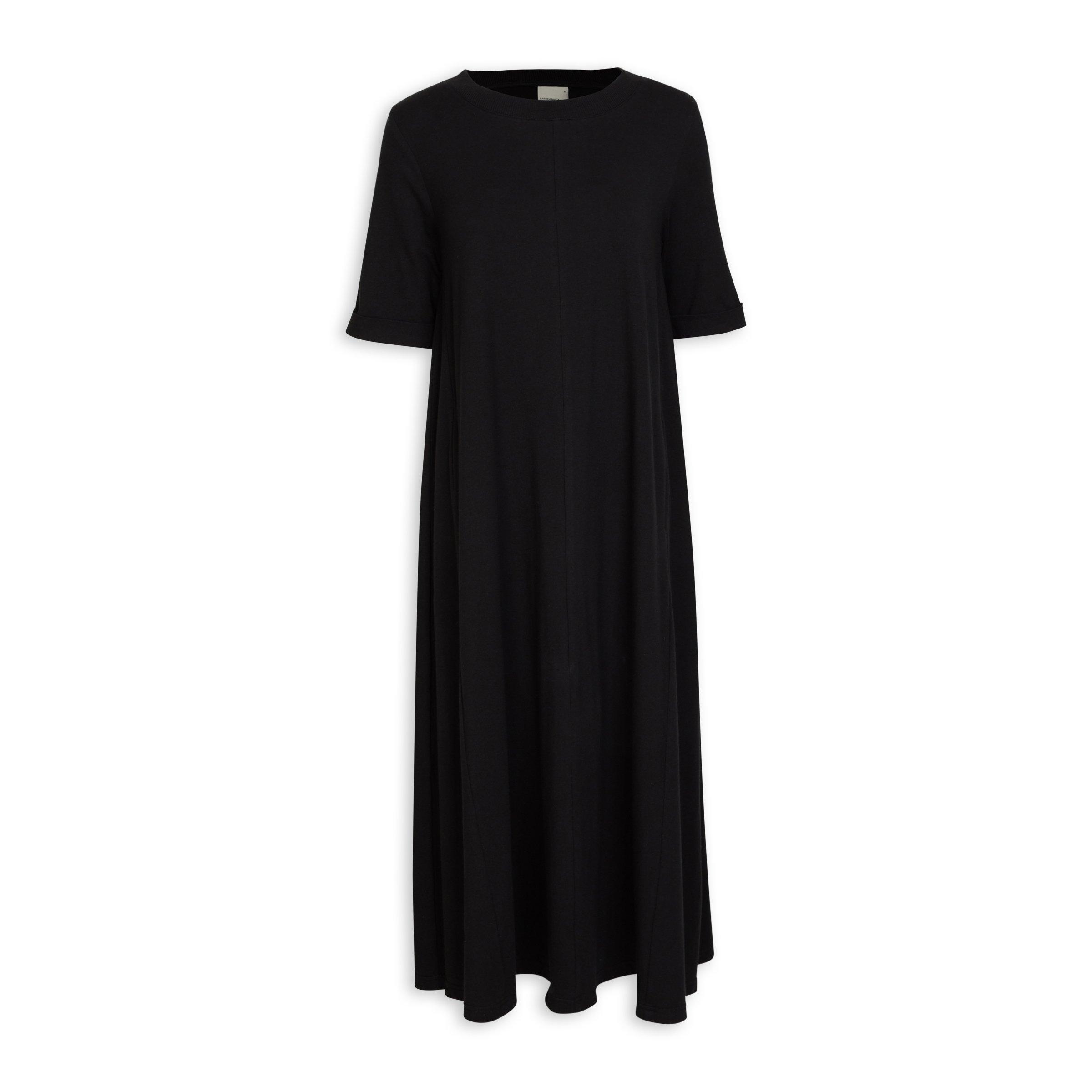Black A-line Dress (3090830) | Earthaddict