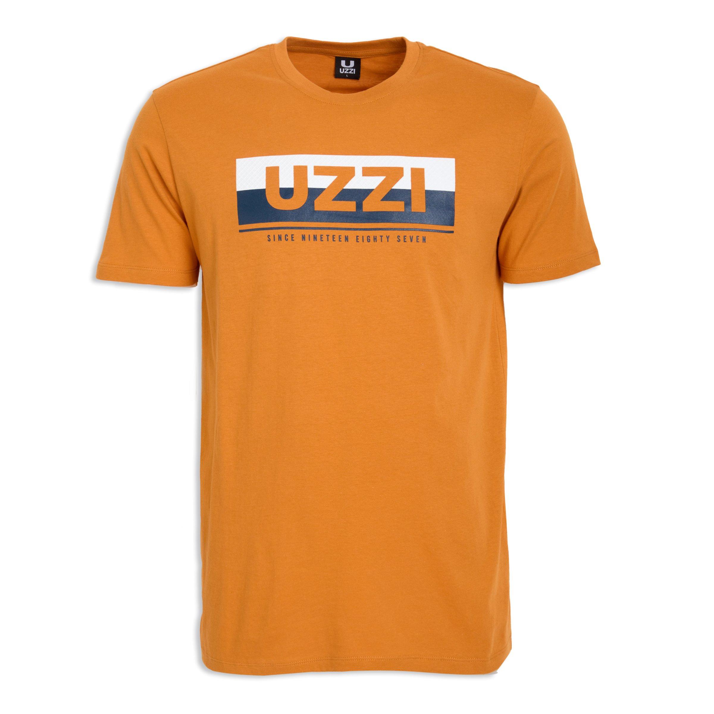 Mustard Branded T-shirt (3091100) | UZZI