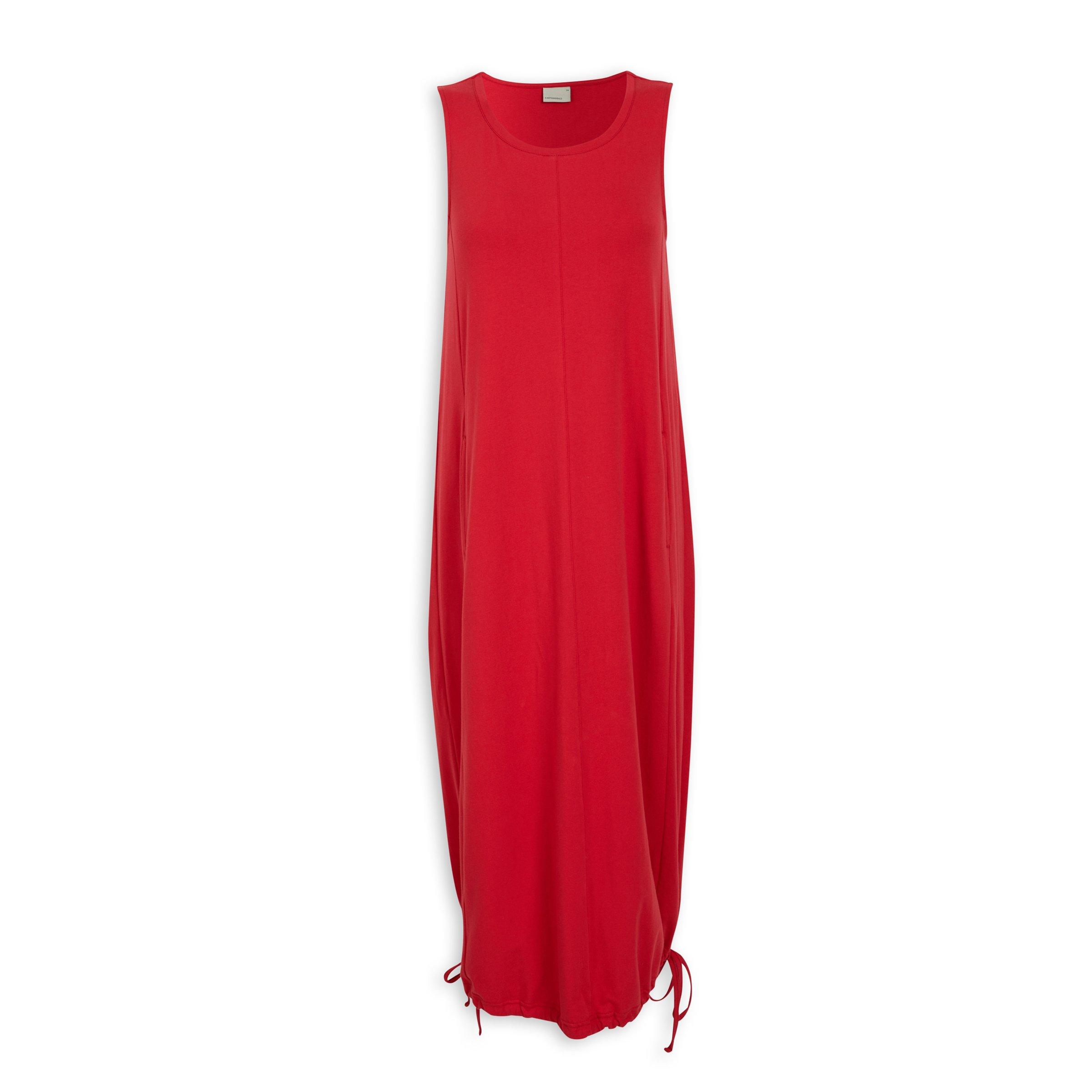 Red A-line Dress (3091141) | Earthaddict