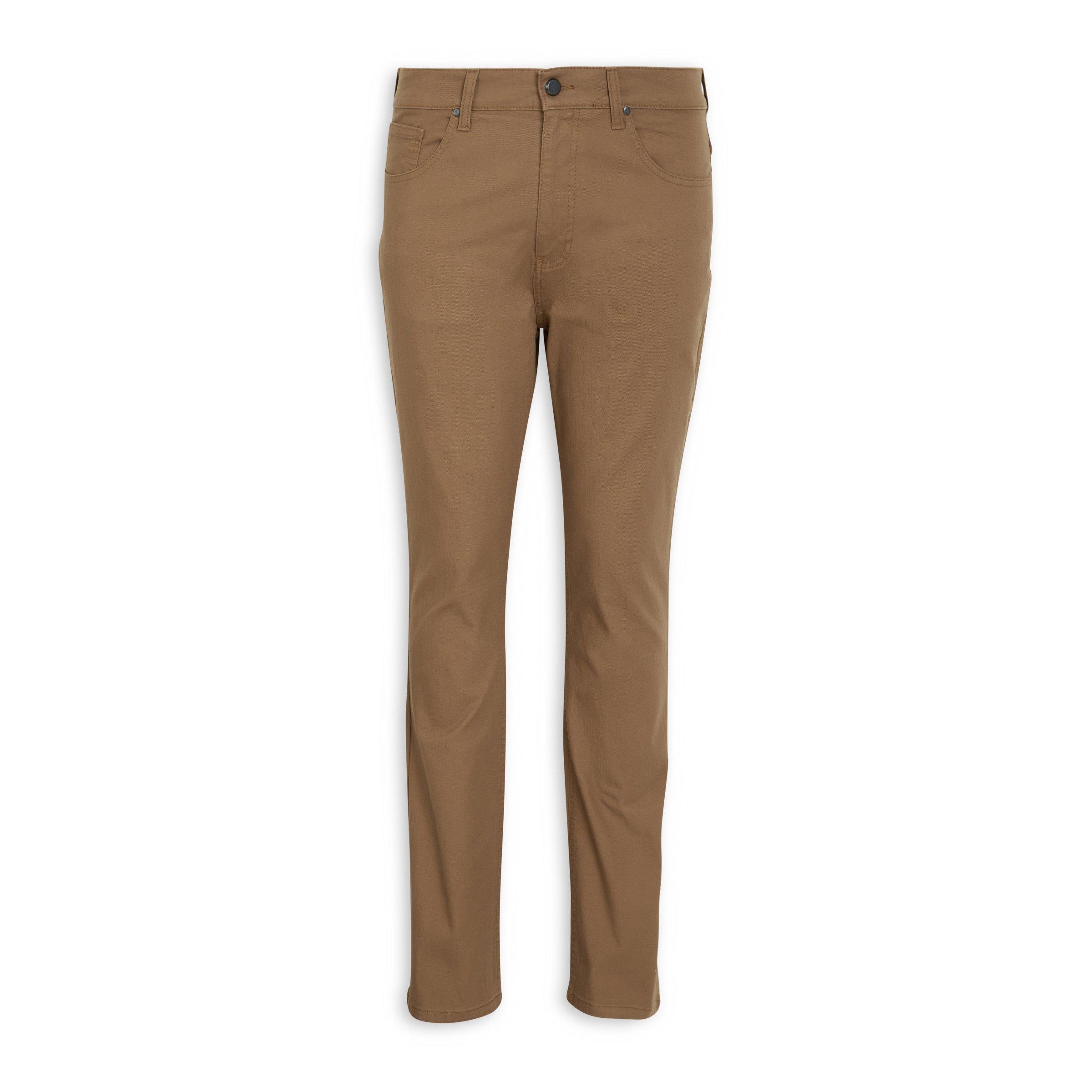 Camel Straight Leg Chino (3091209) | UZZI