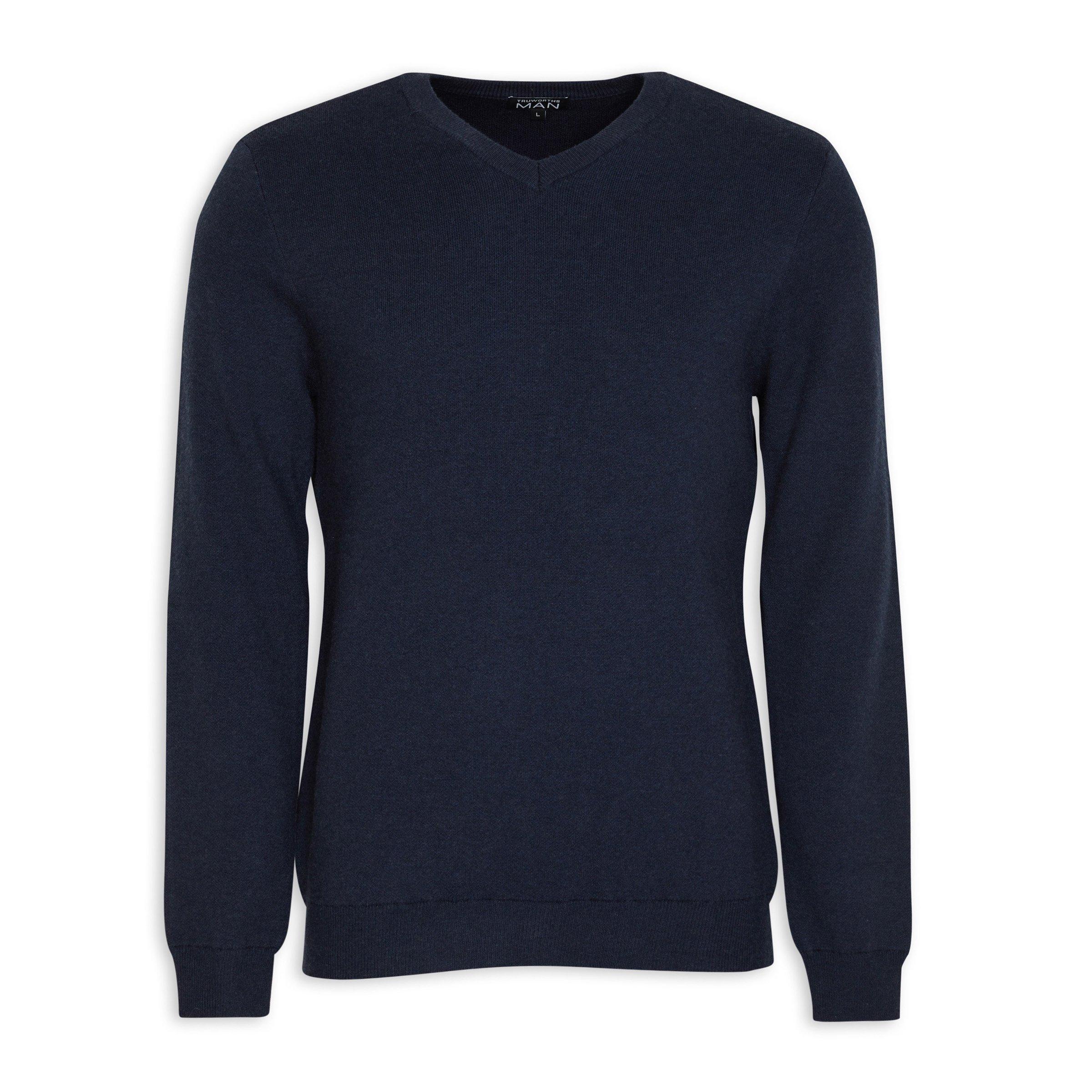 Navy Sweater (3091478) | Truworths Man
