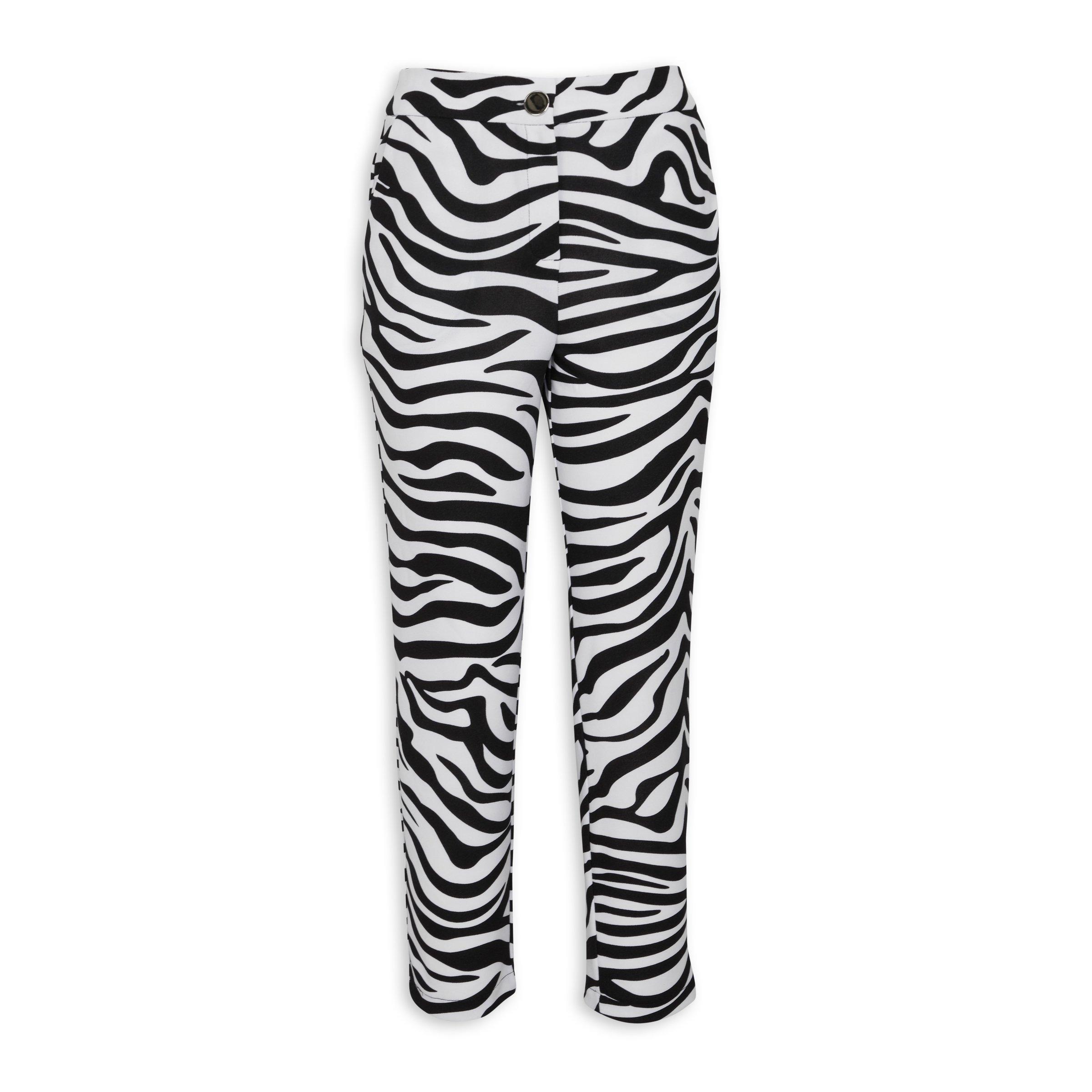 Zebra Print Straight Leg Pant (3091927) | Inwear