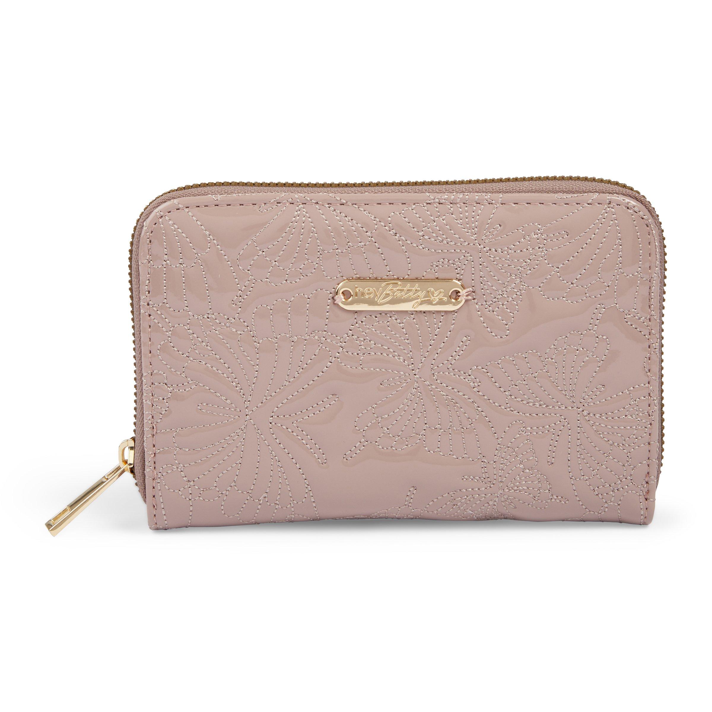 Pink Zip Around Wallet (3092368) | Hey Betty