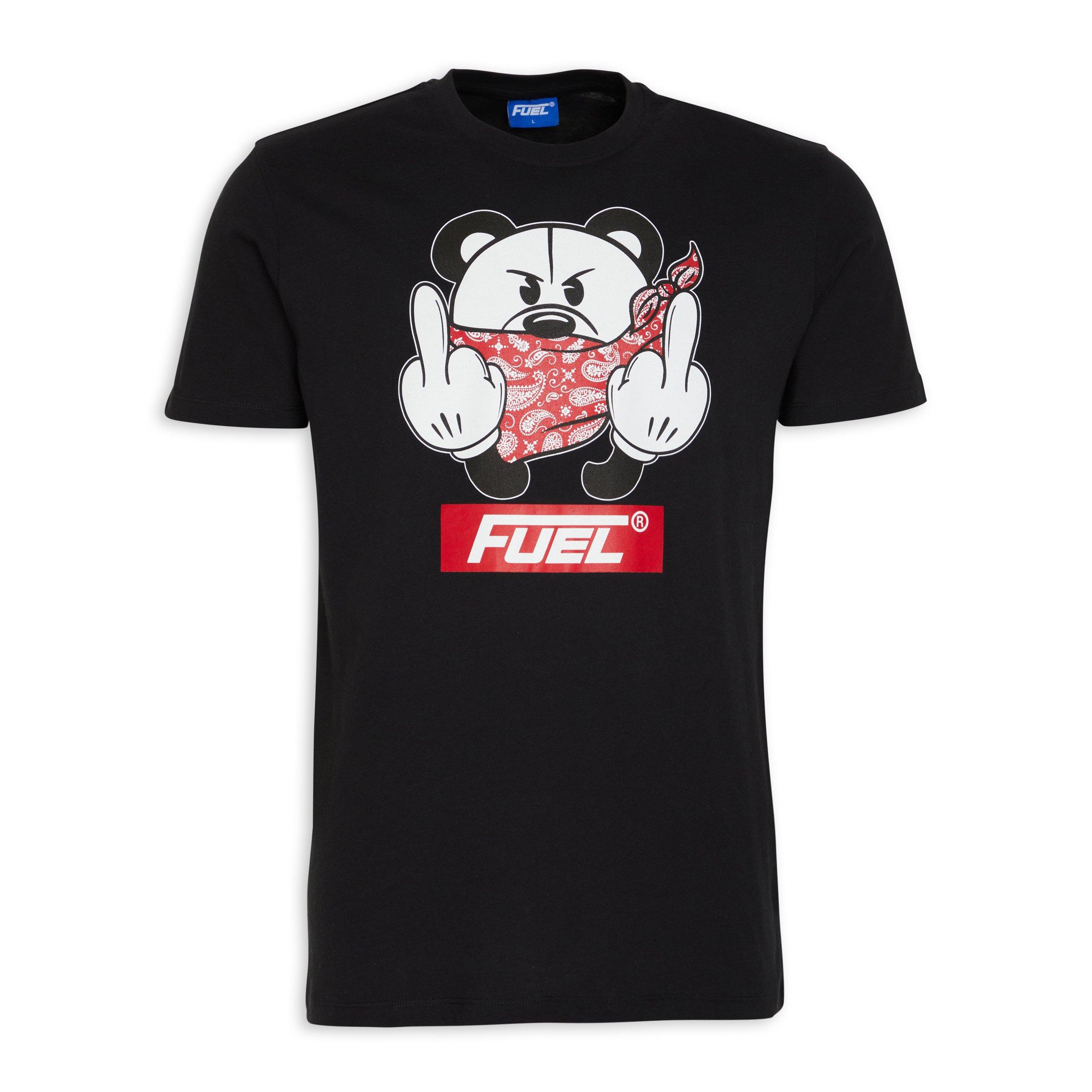 Black Graphic T-shirt (3092391) | Fuel