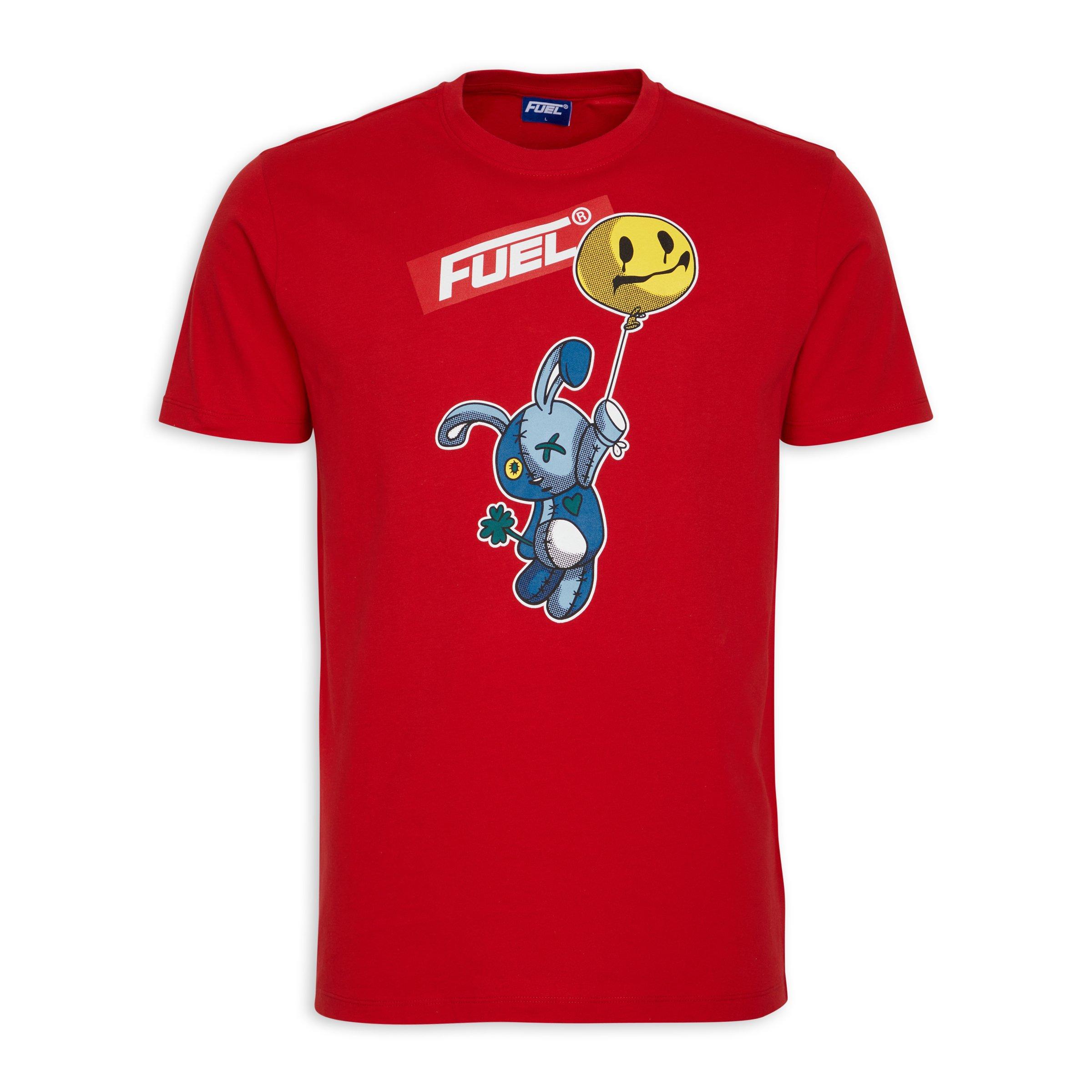 Red Graphic T-shirt (3092420) | Fuel