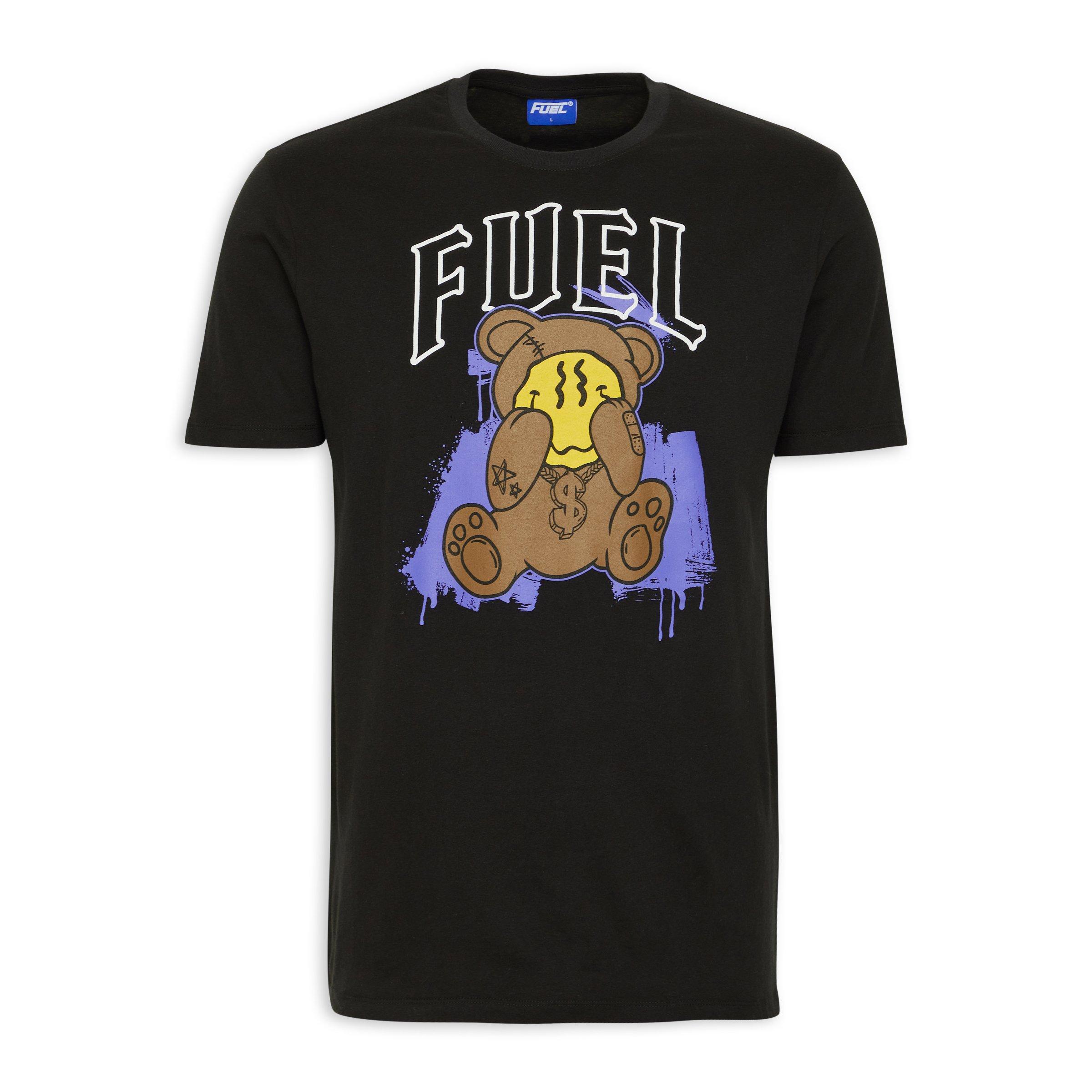 Black Branded T-shirt (3092422) | Fuel