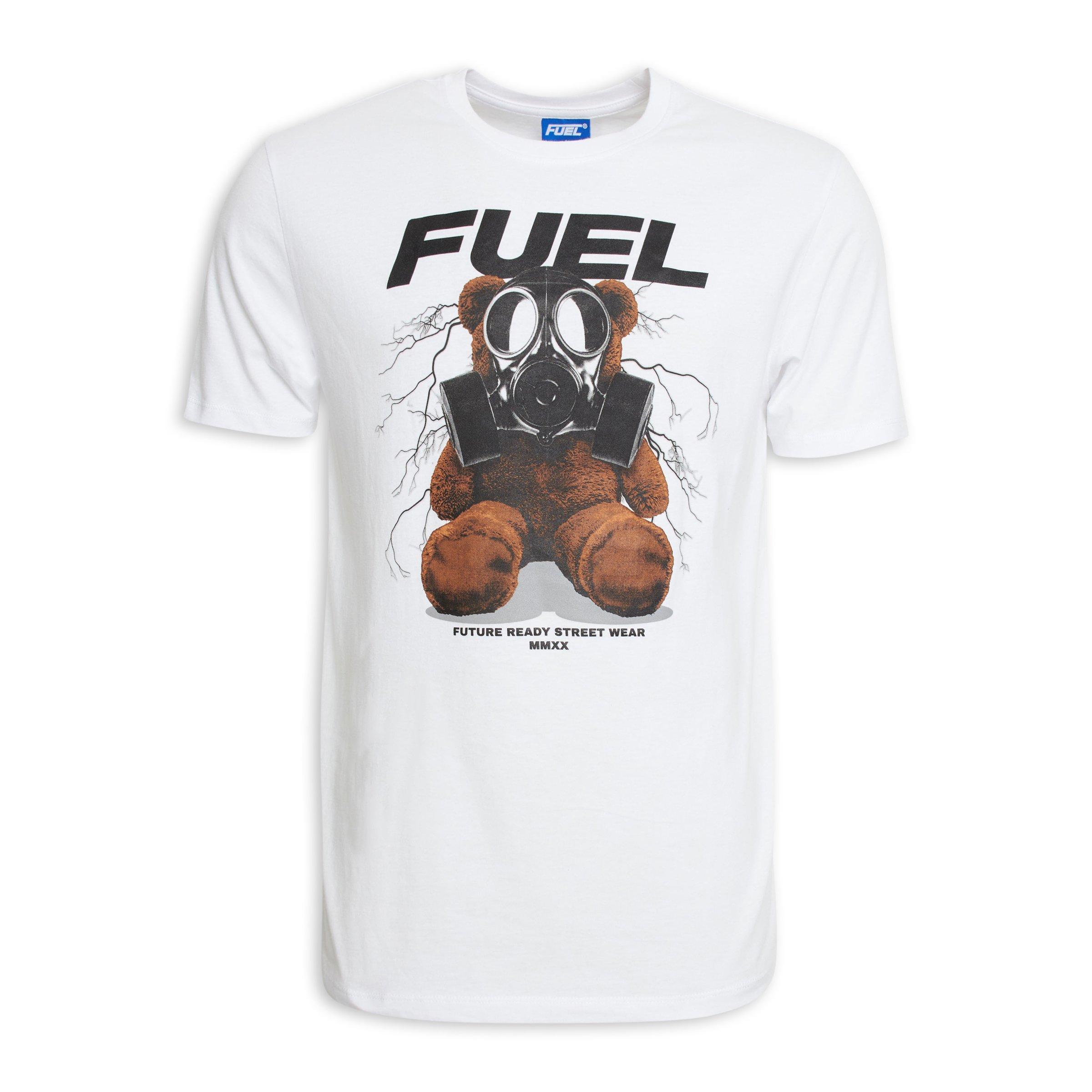 White Graphic T-shirt (3092425) | Fuel