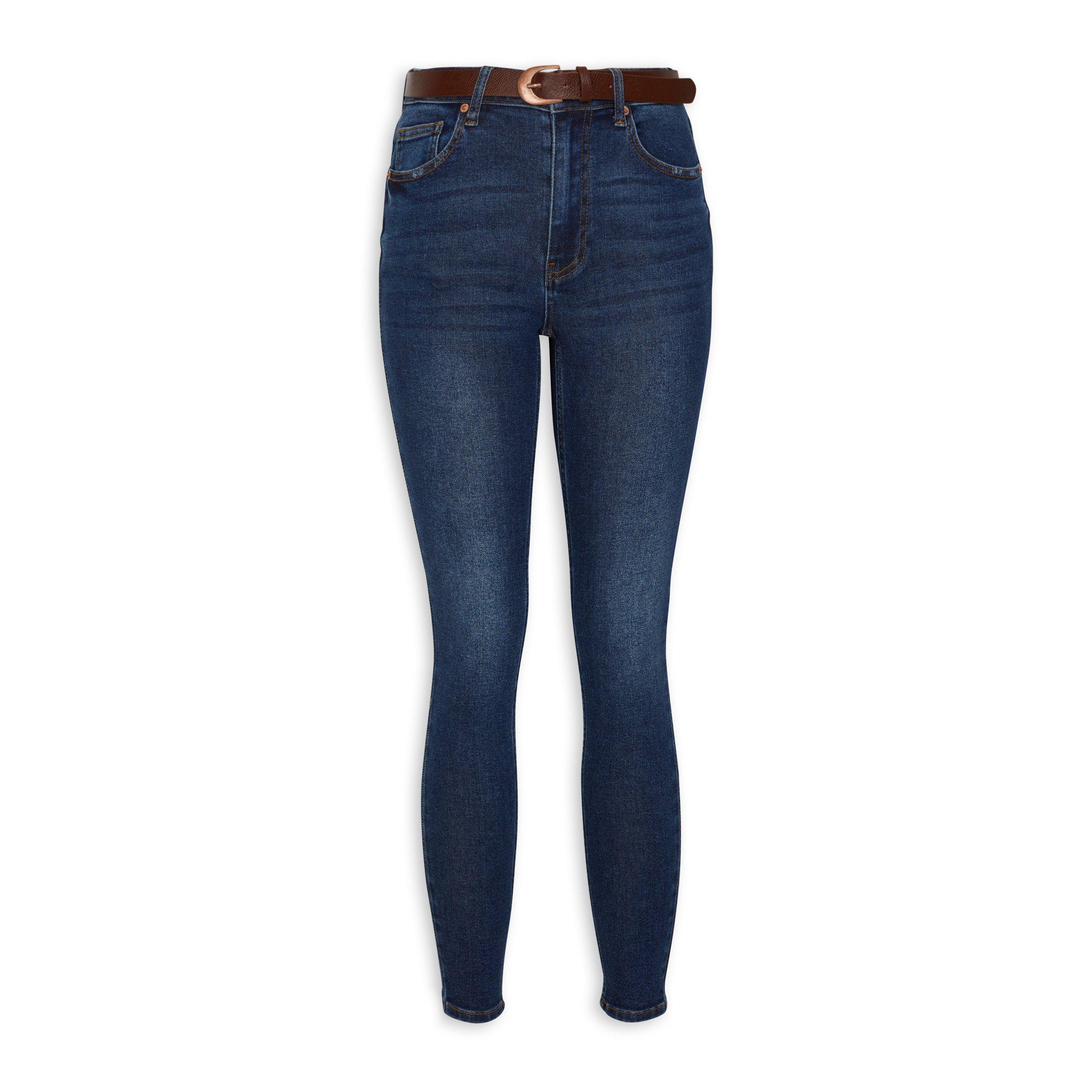 Indigo Belted Super Skinny Jean (3092705) | OUTBACK RED