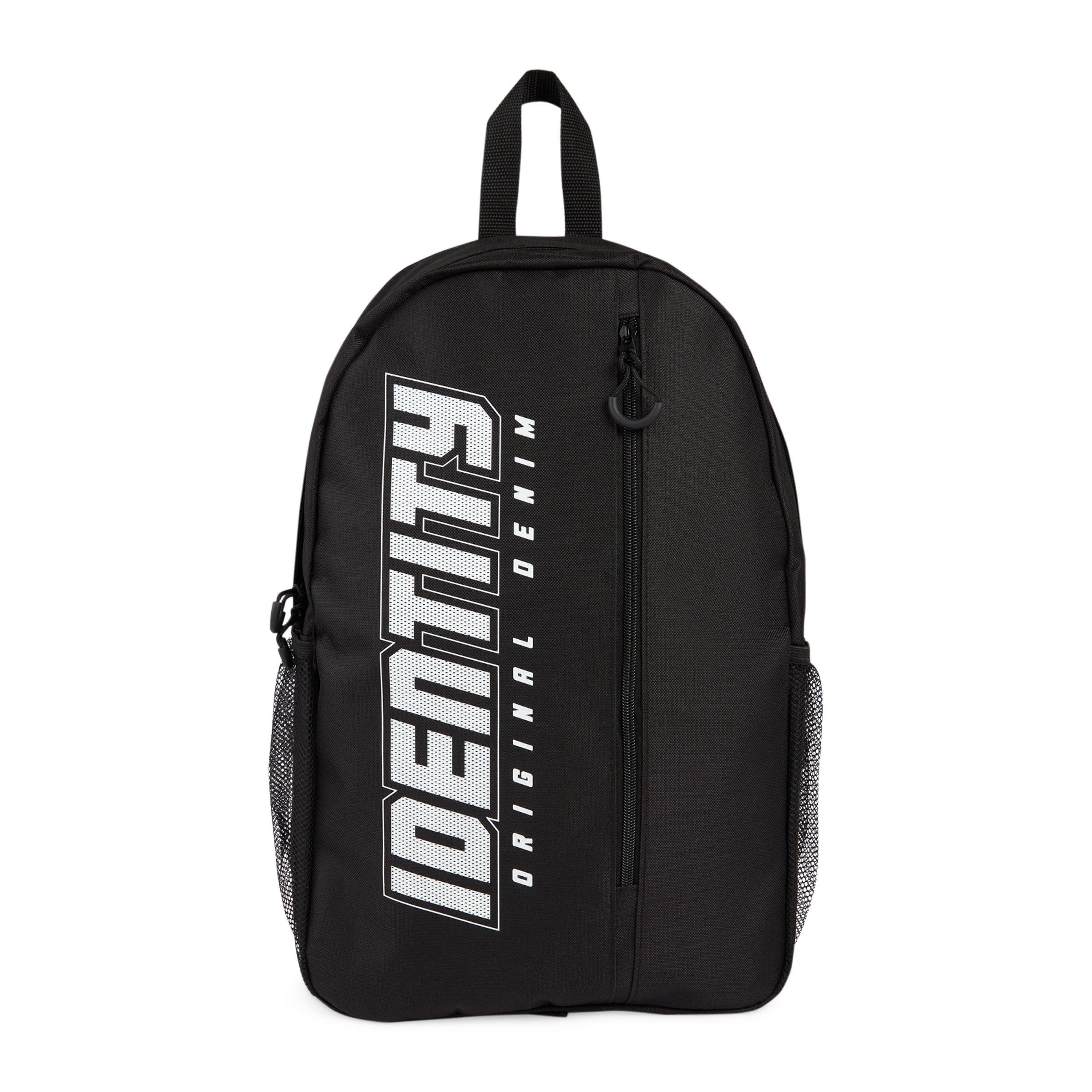 Black Branded Backpack (3092715) | Identity
