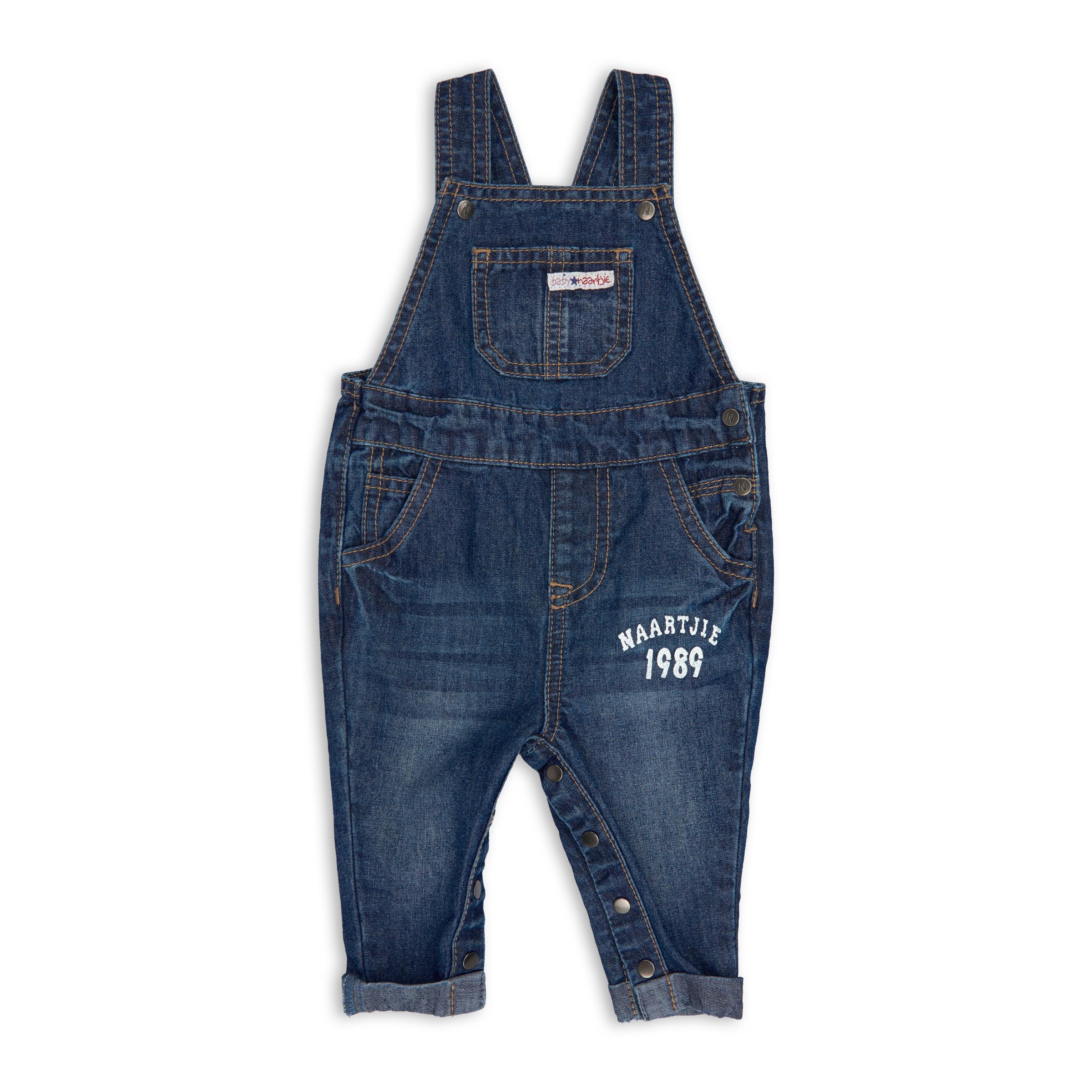 Buy Naartjie Dark Denim Dungaree Online | Truworths