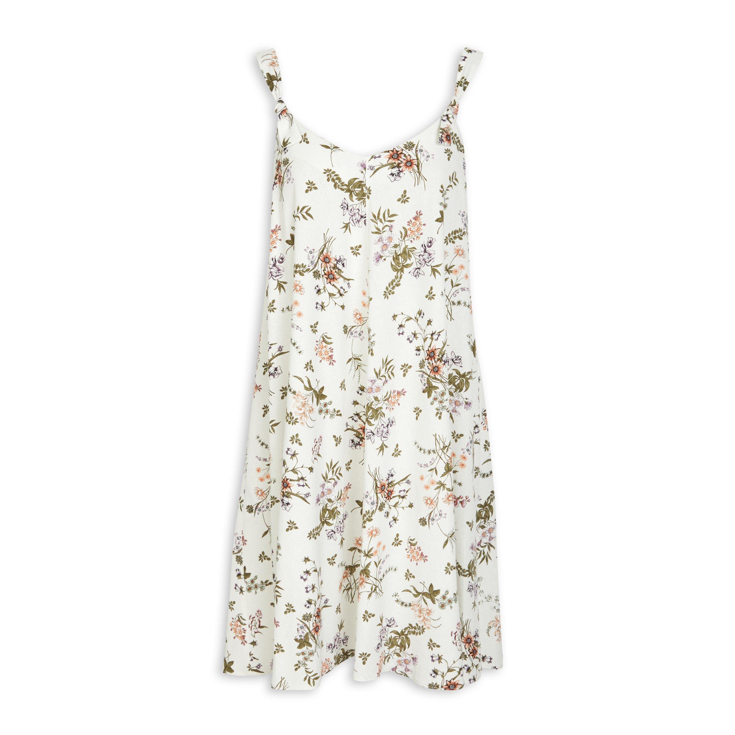 Floral Print A-line Dress (3093386) | Truworths