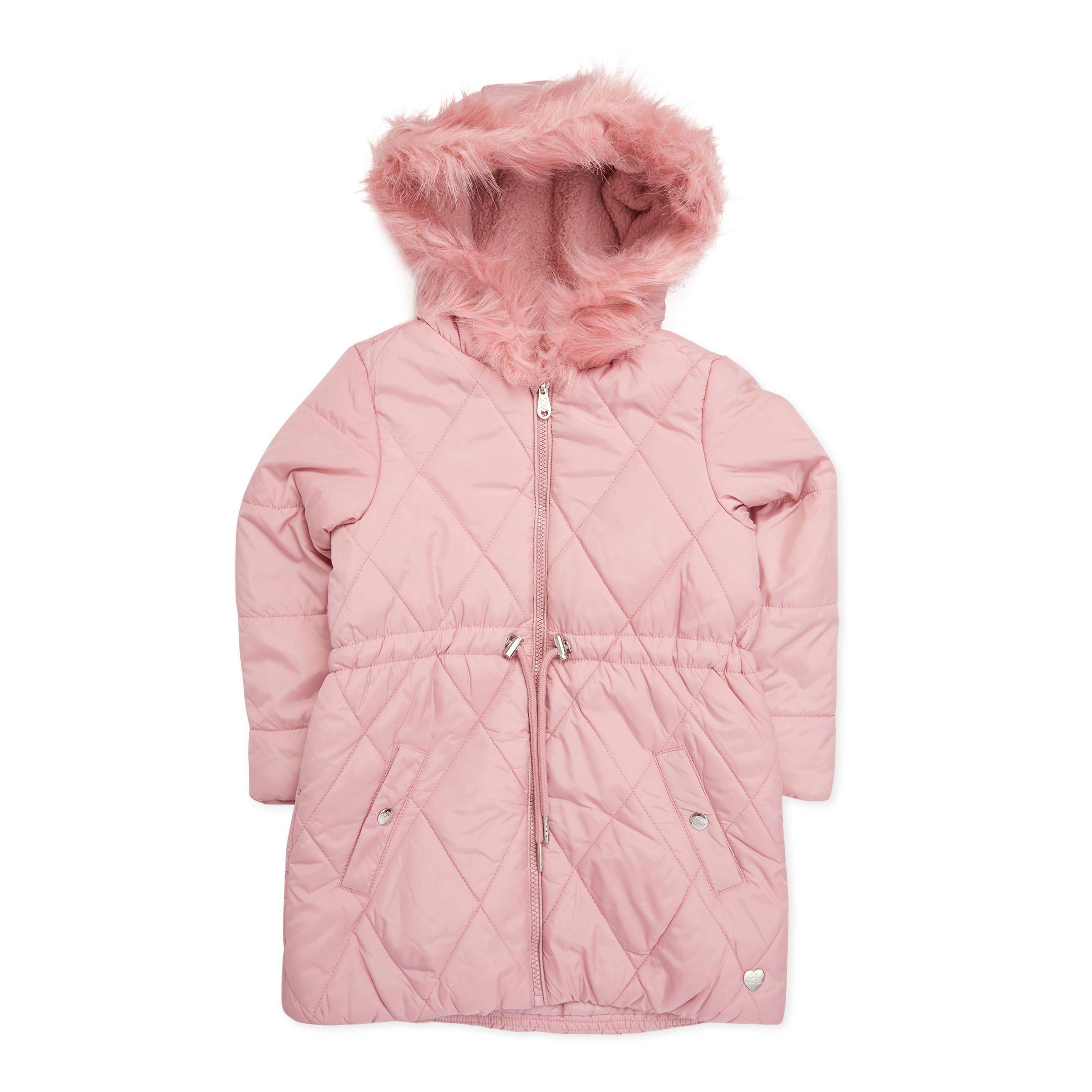 Kid Girl Pink Puffer Jacket (3093450) | LTD Kids