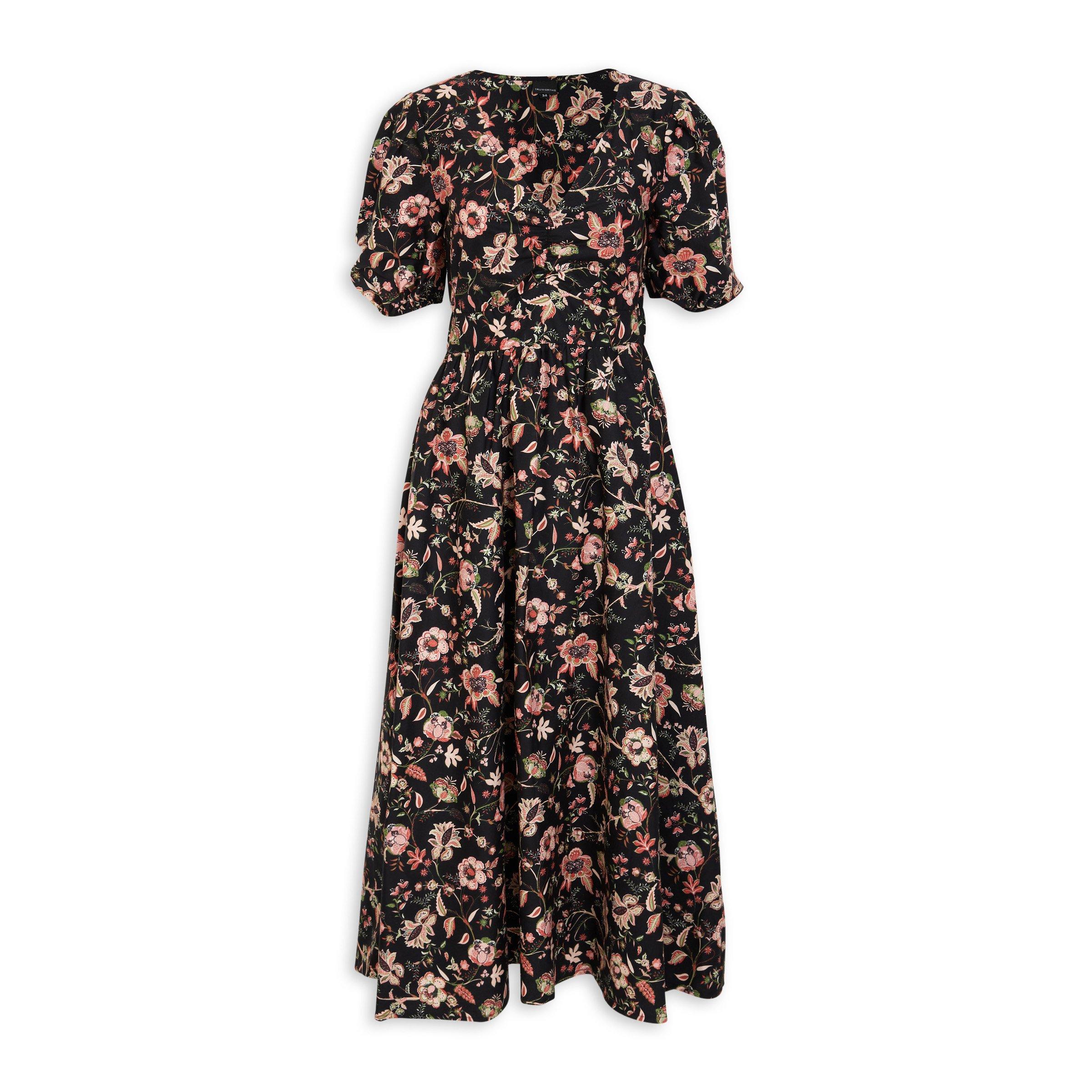 Floral Print Maxi Dress (3094189) Truworths