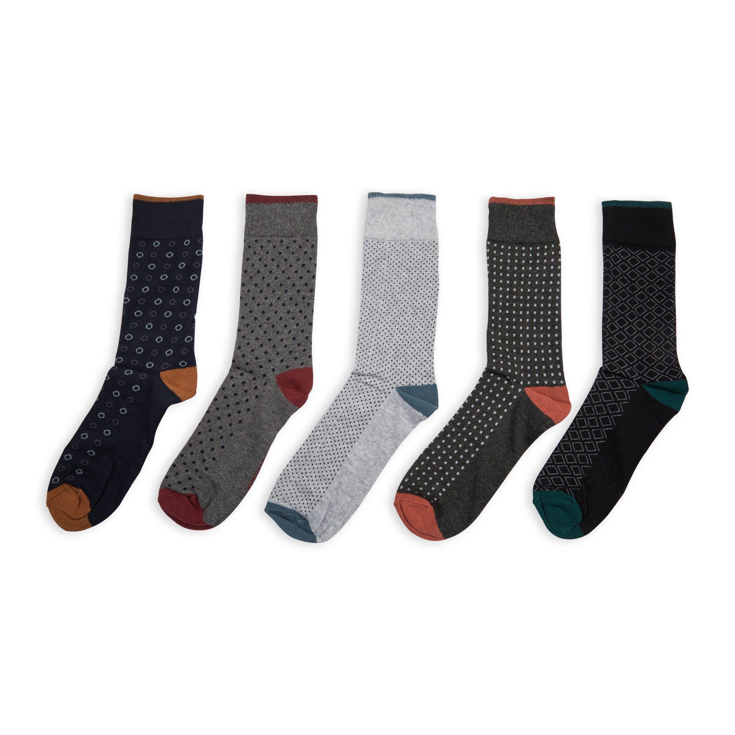 5-pack Anklet Socks (3094694) | Truworths Man