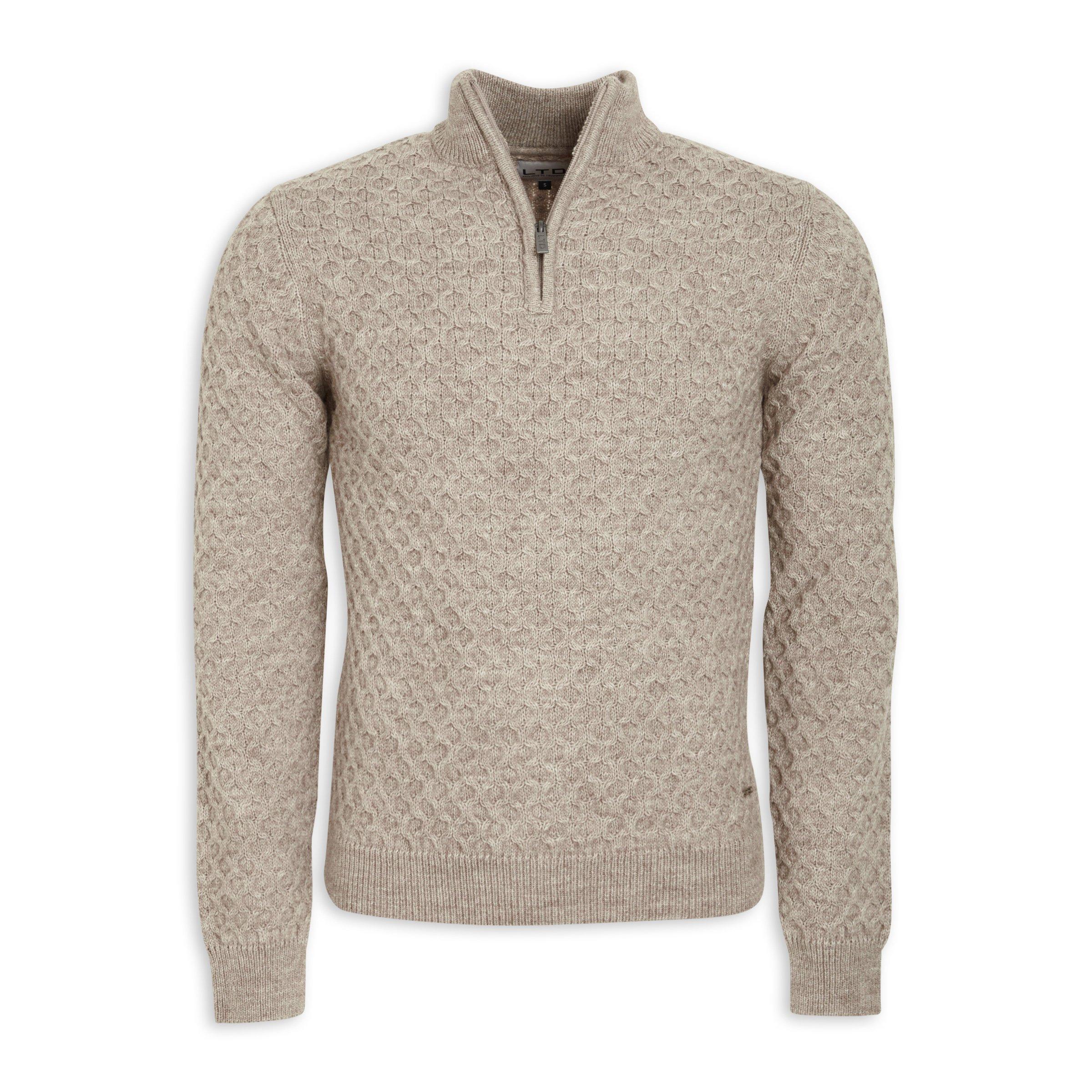 Stone Quarter Zip Sweater (3094697) | LTD Man
