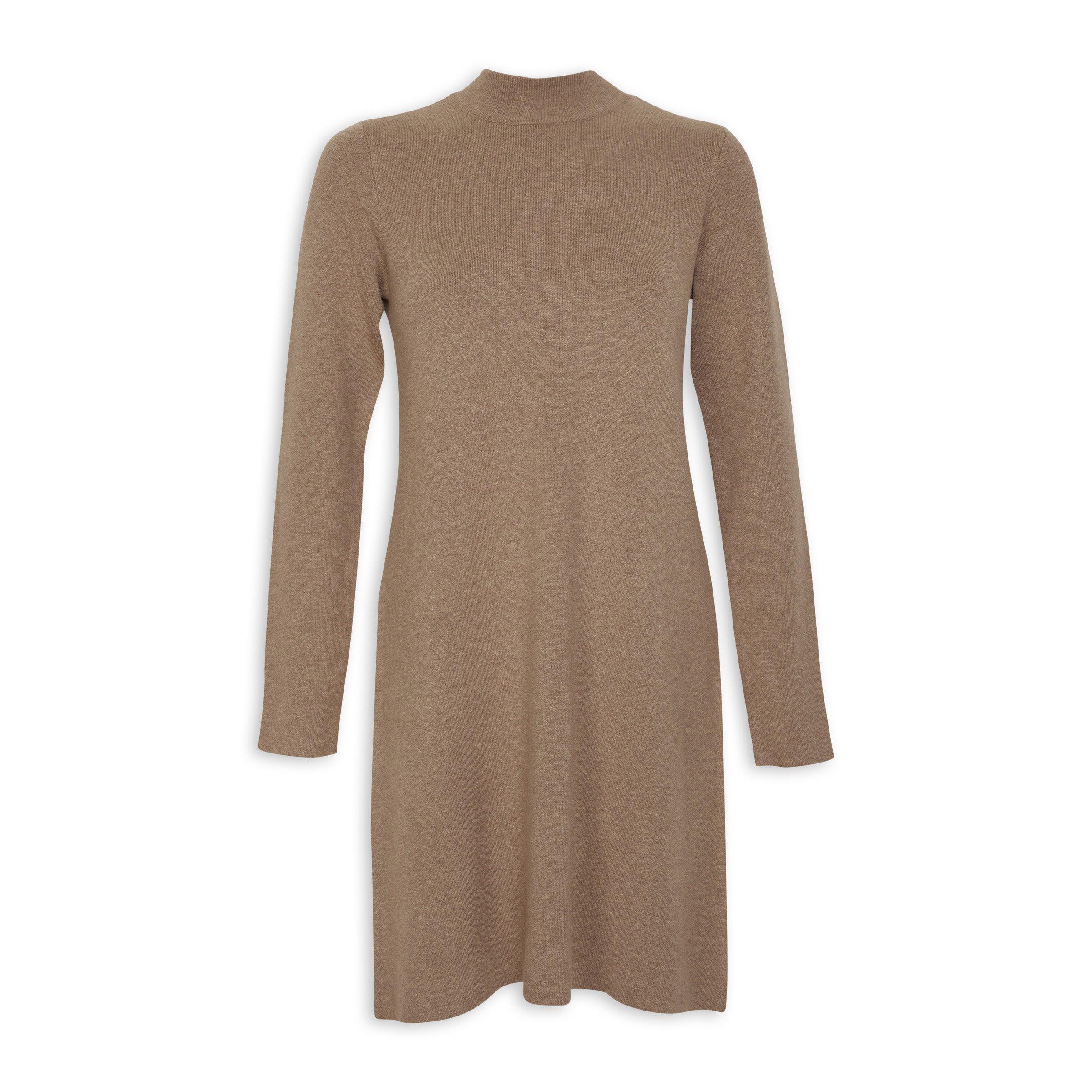 Brown A-line Dress (3095195) | Hey Betty