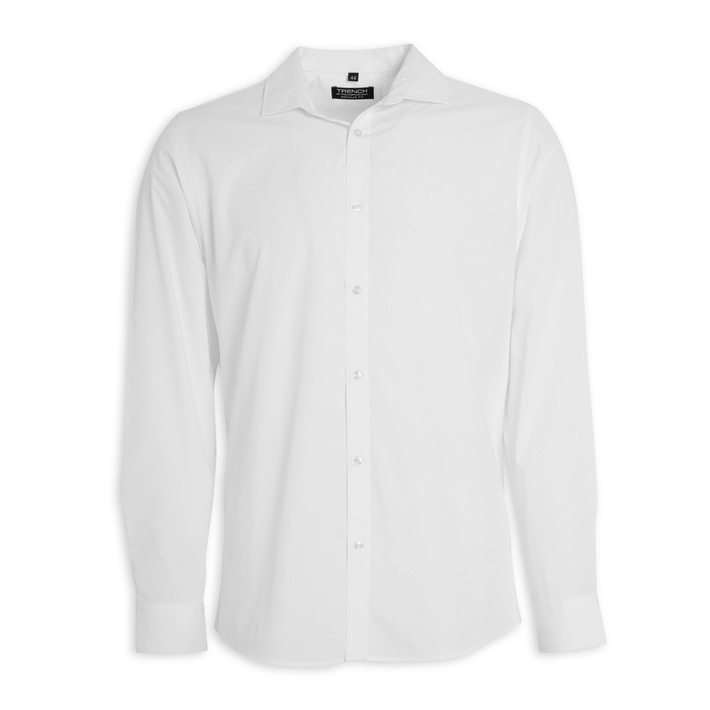 White Regular Fit Shirt (3095235) | Truworths Man
