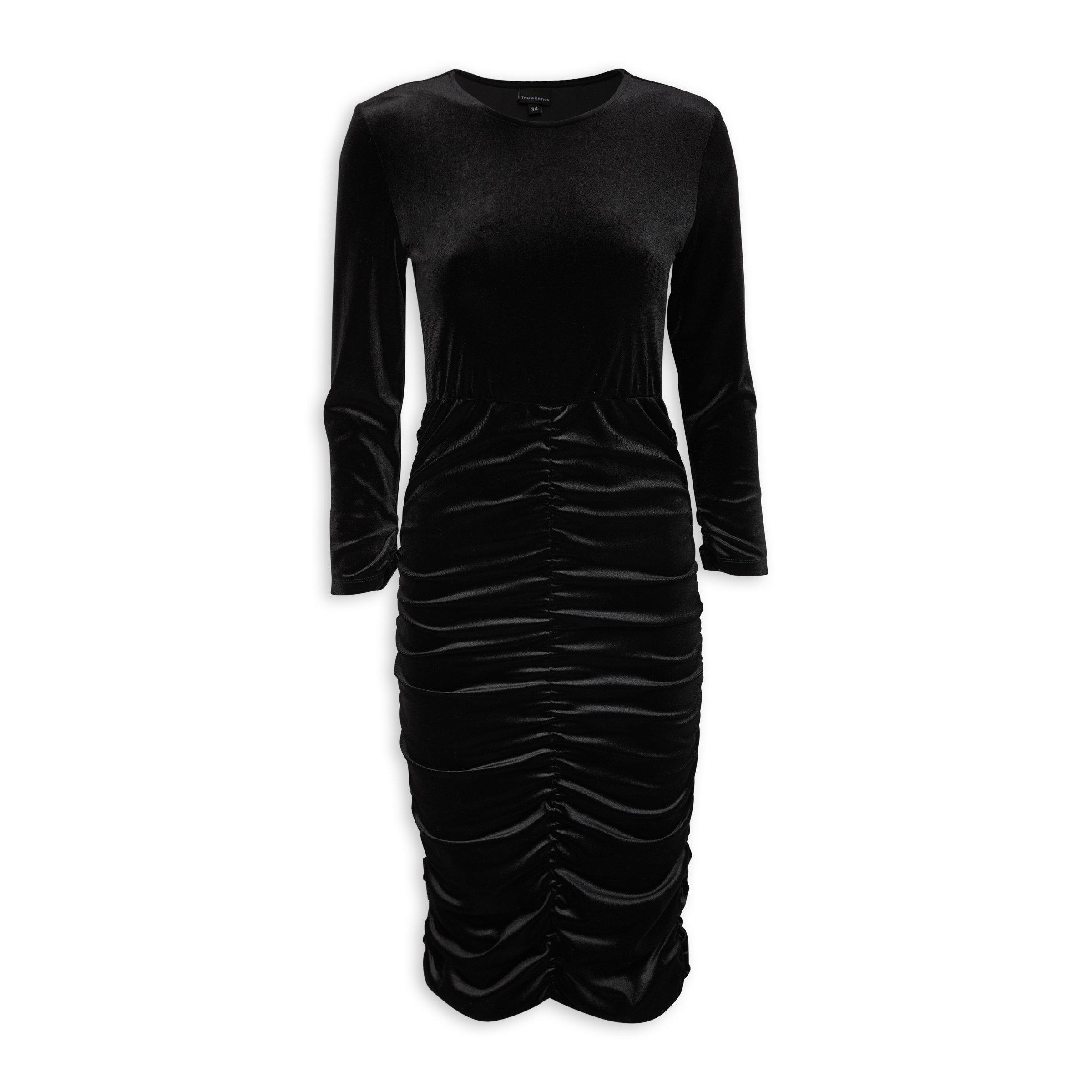 Black Ruched Bodycon Dress (3095364) | Truworths