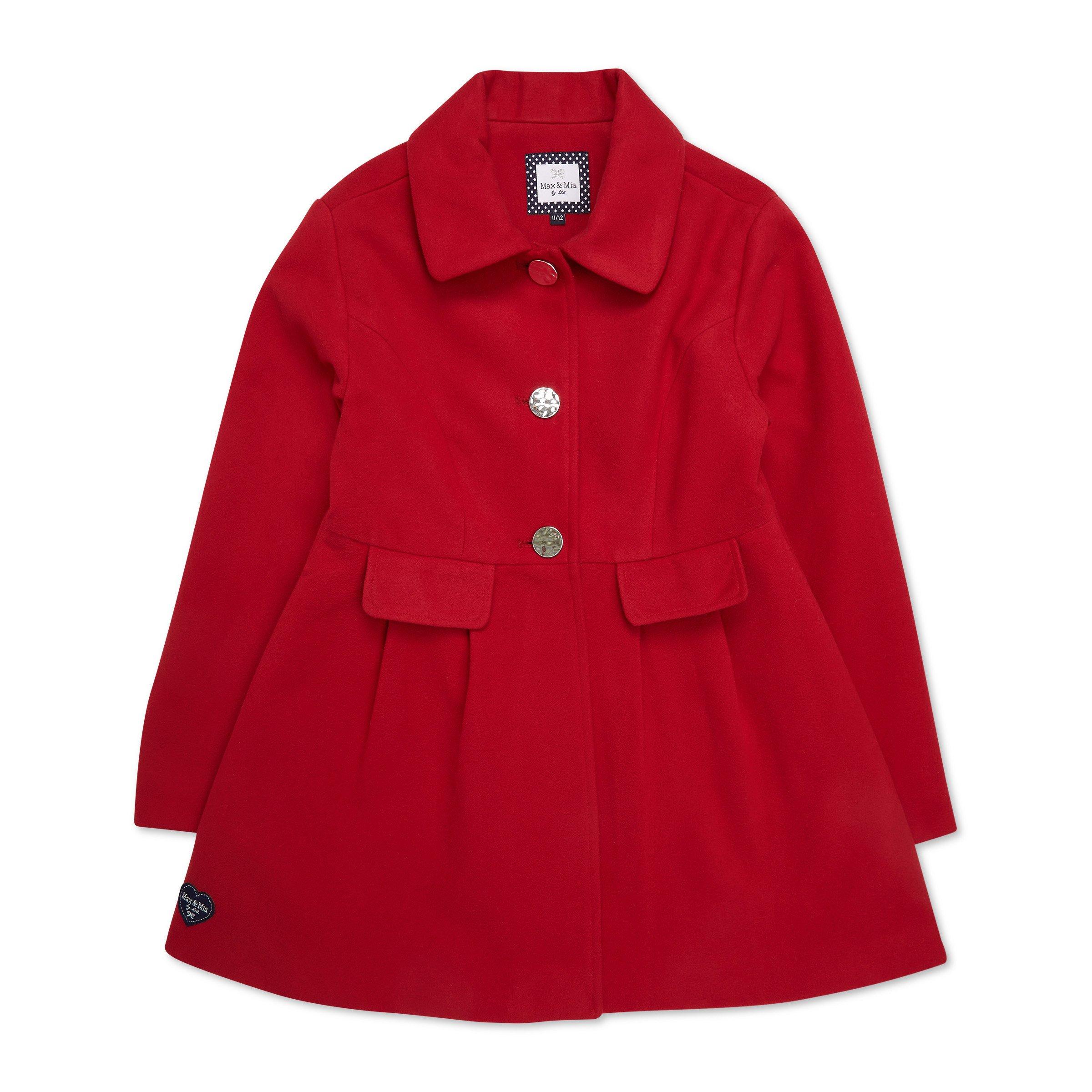 Girls Melton Coat (3095538) | Max & Mia