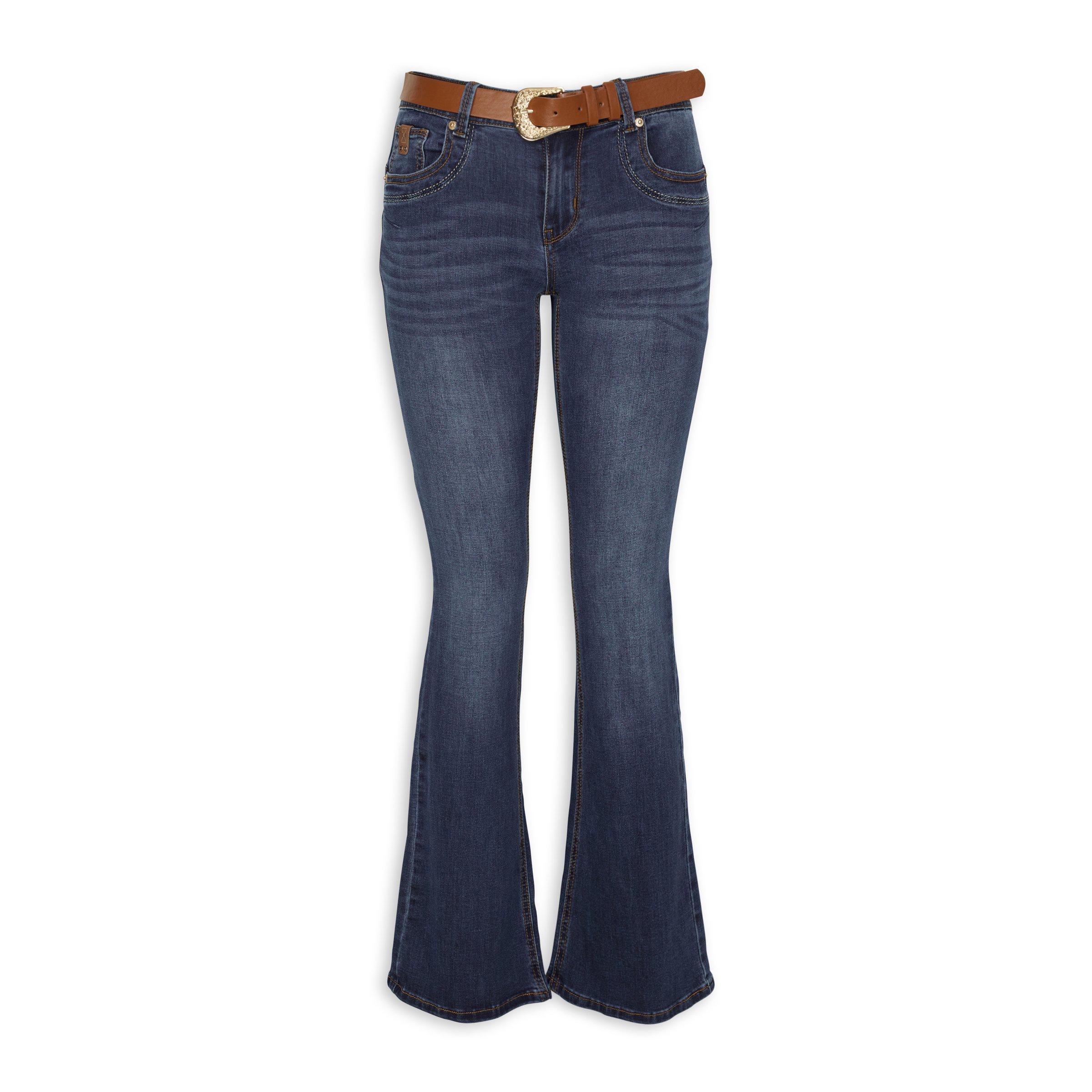Indigo Belted Bootleg Jean (3095559) | OUTBACK RED