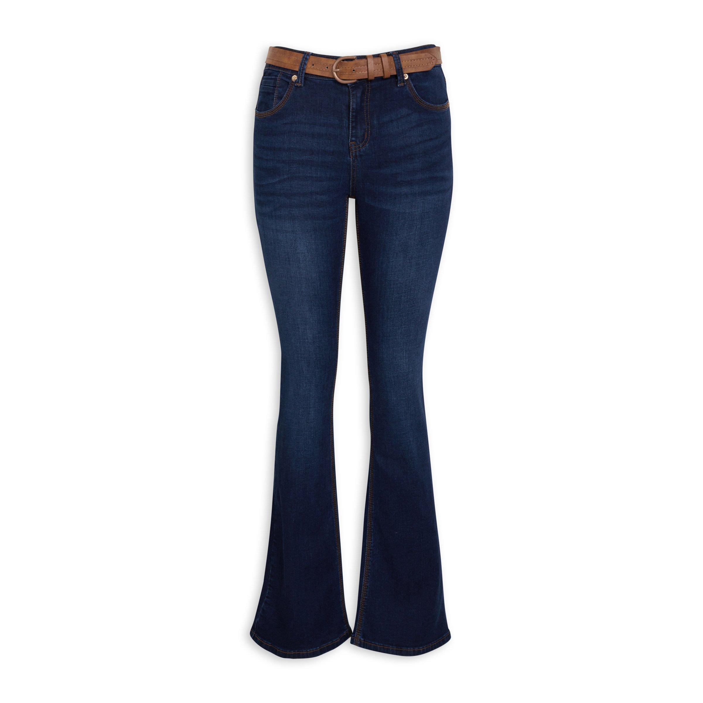 Indigo Belted Bootleg Jean (3095611) | OUTBACK RED