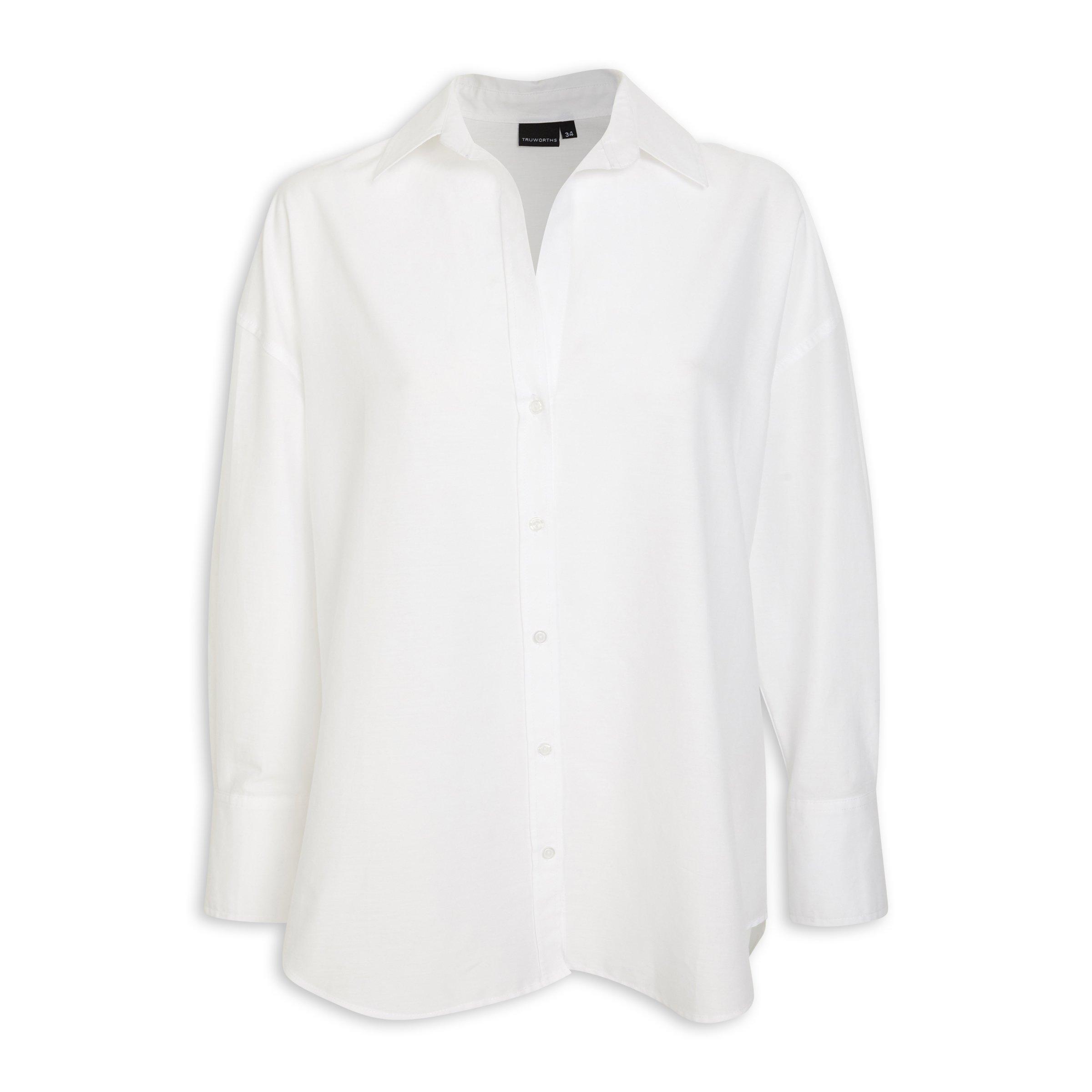 White Relaxed Shirt (3095846) | Truworths