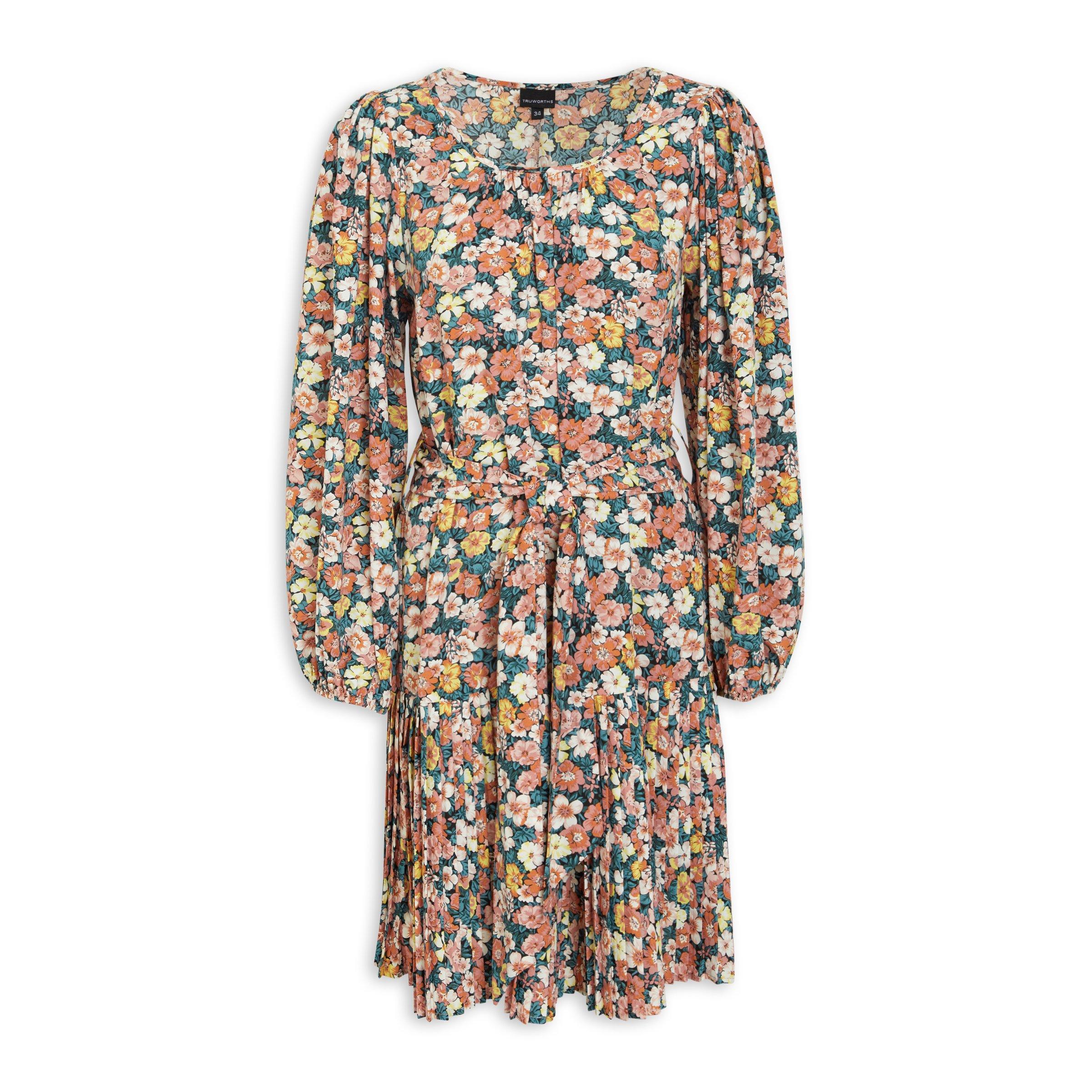 Floral Print A-line Dress (3096095) | Truworths