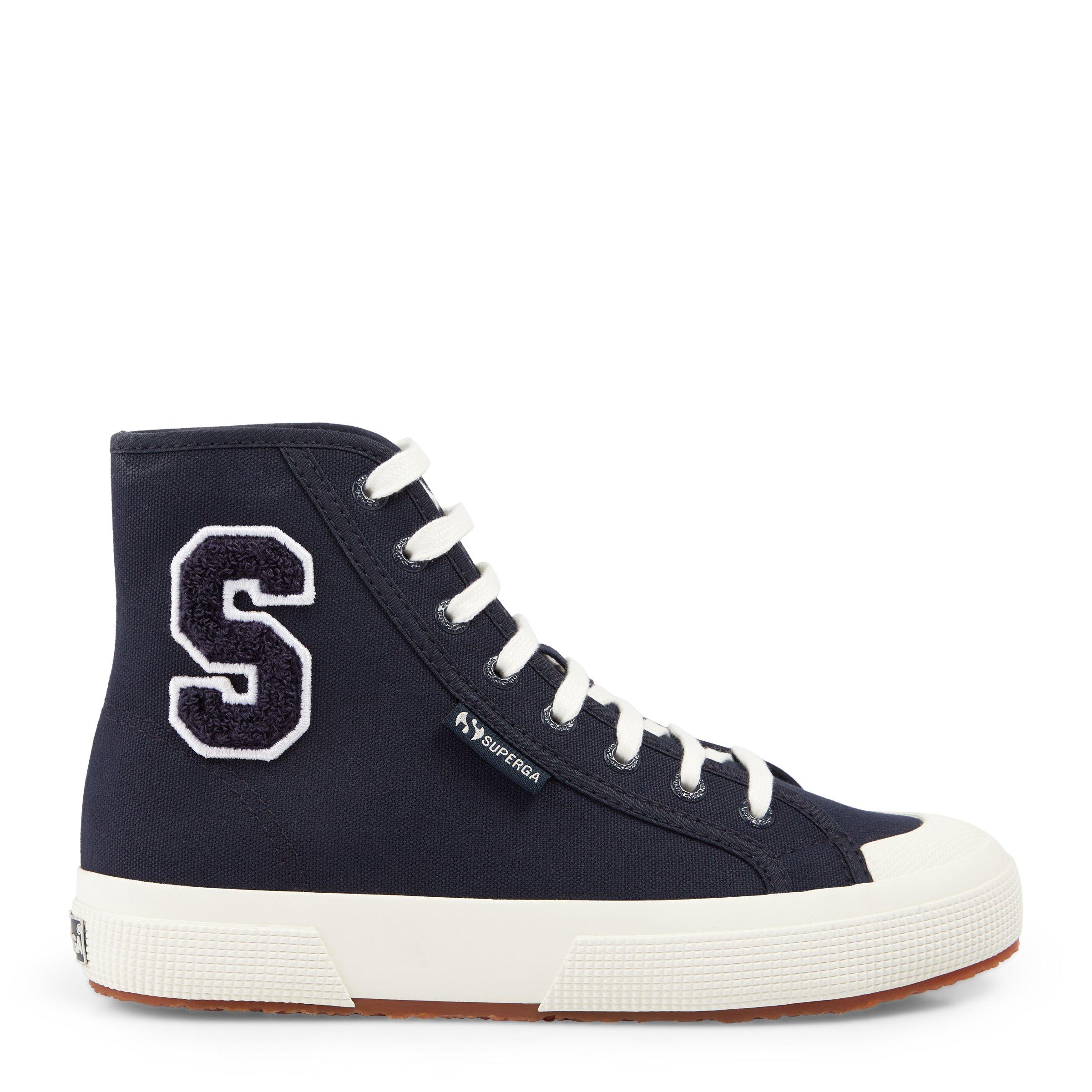 Navy 2295 Cotton Terry Patch Sneaker (3096342) | Superga