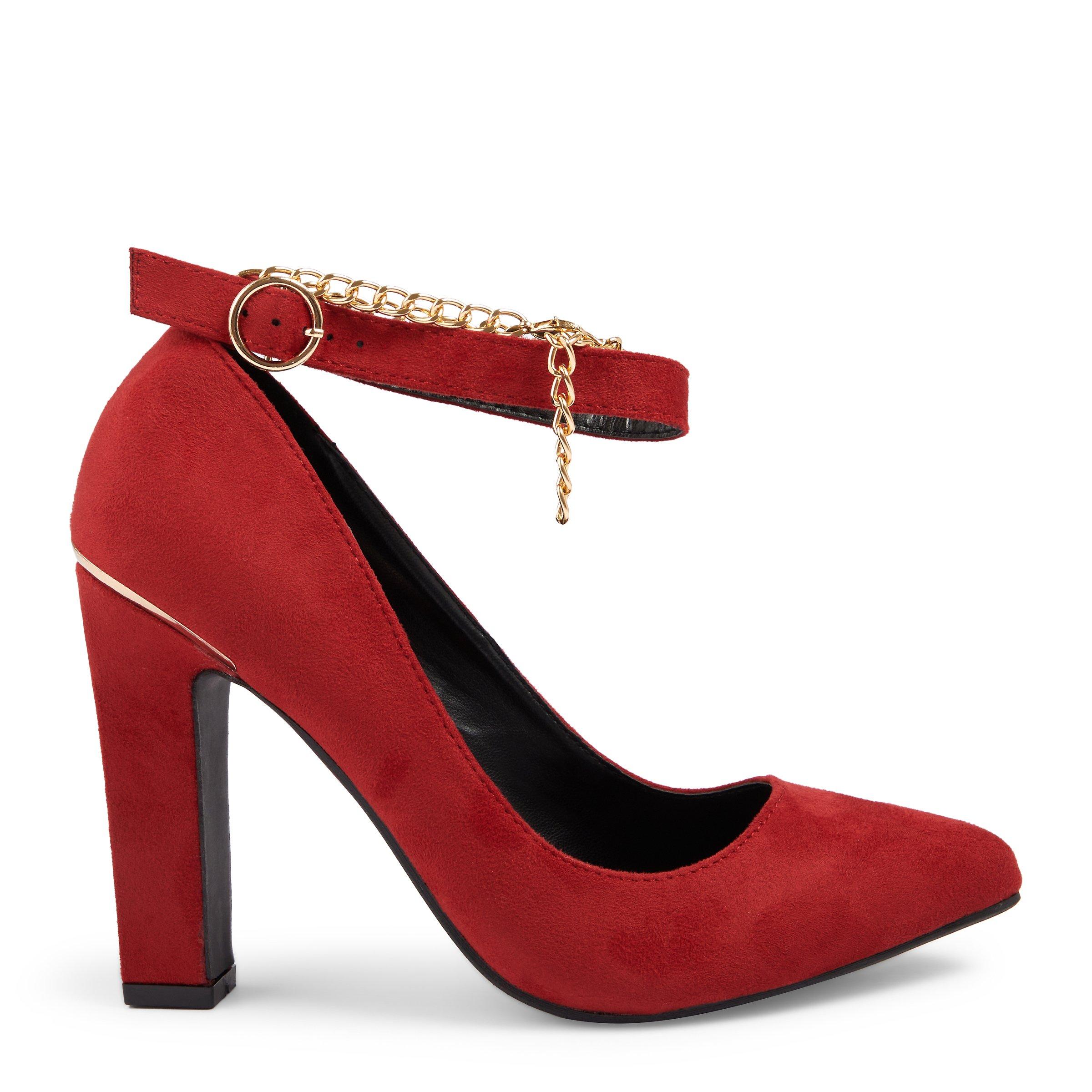 Red Ankle Strap Heel (3096638) | Inwear