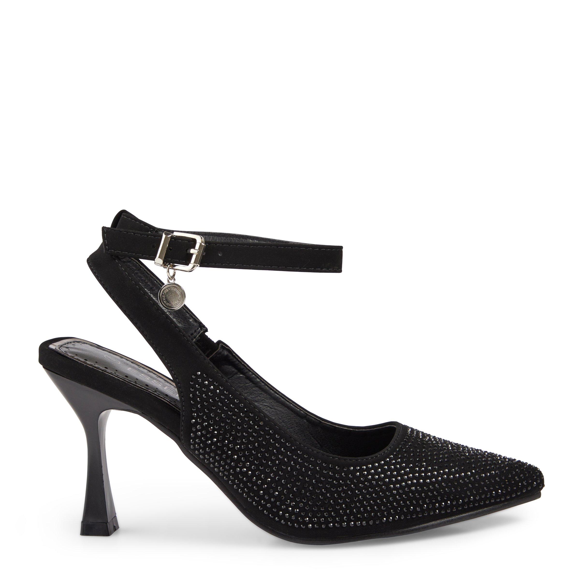 Black Embellished Slingback Sandal (3096788) | Truworths