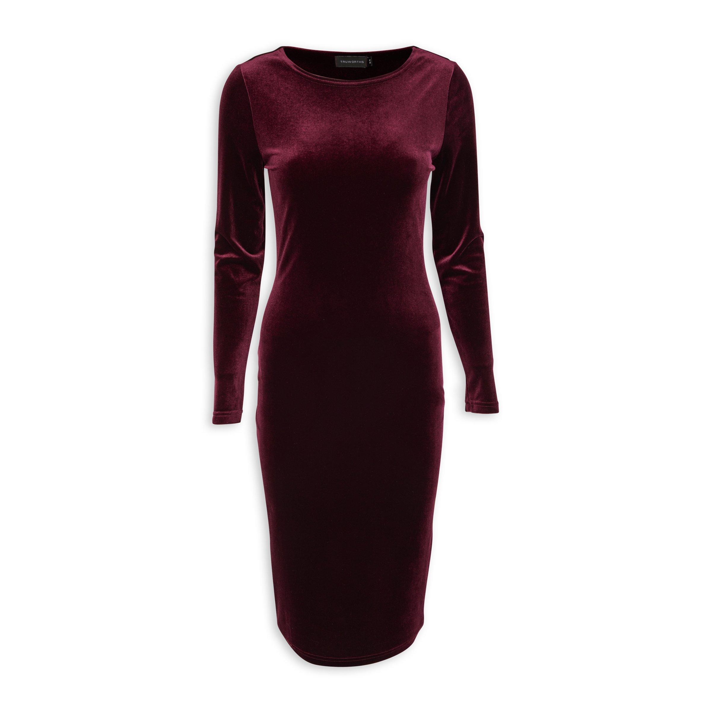 Burgundy Bodycon Dress (3096963) | Truworths