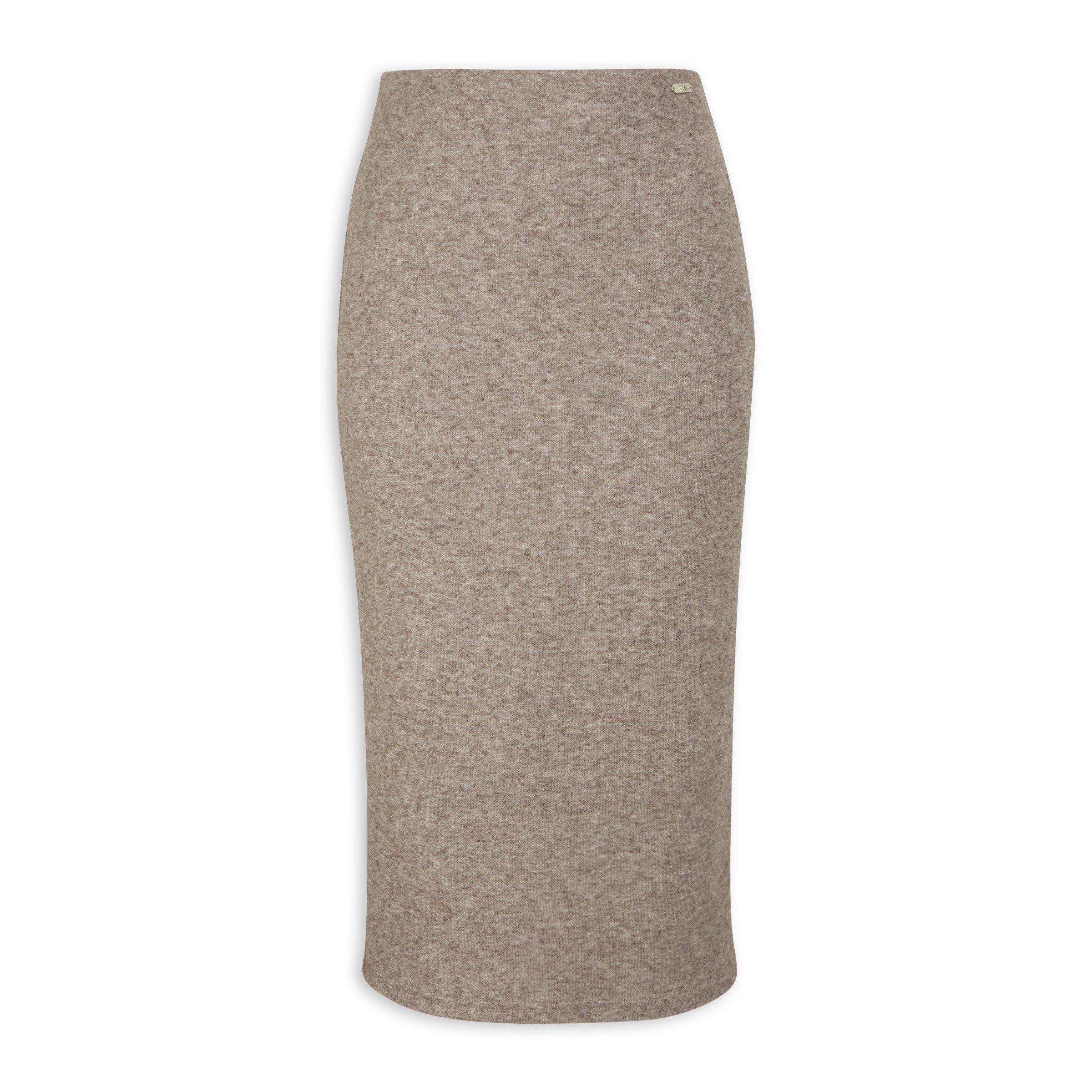 Stone Melange Bodycon Skirt (3097124) | TRS