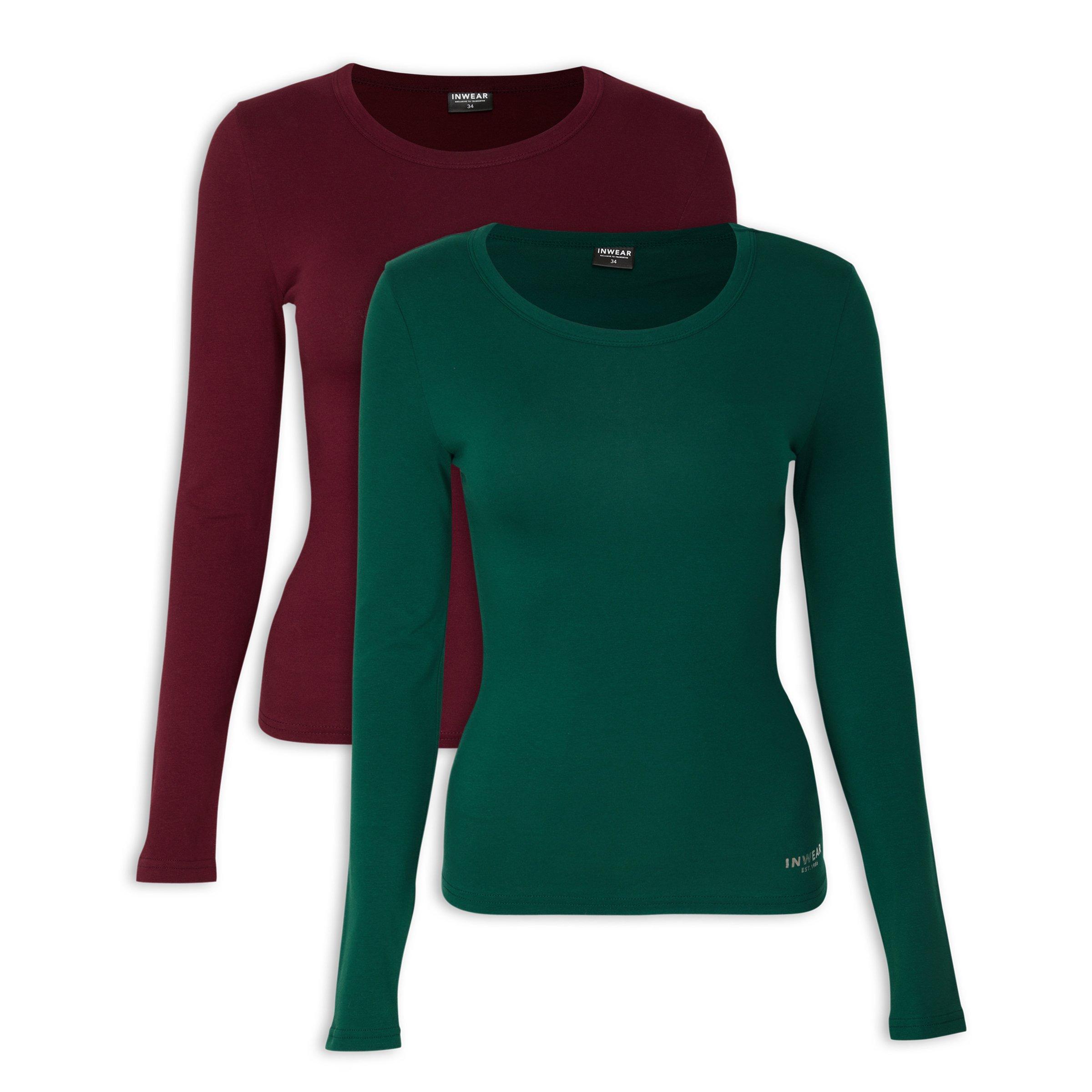 2-pack Long Sleeve T-shirts (3097166) | Inwear