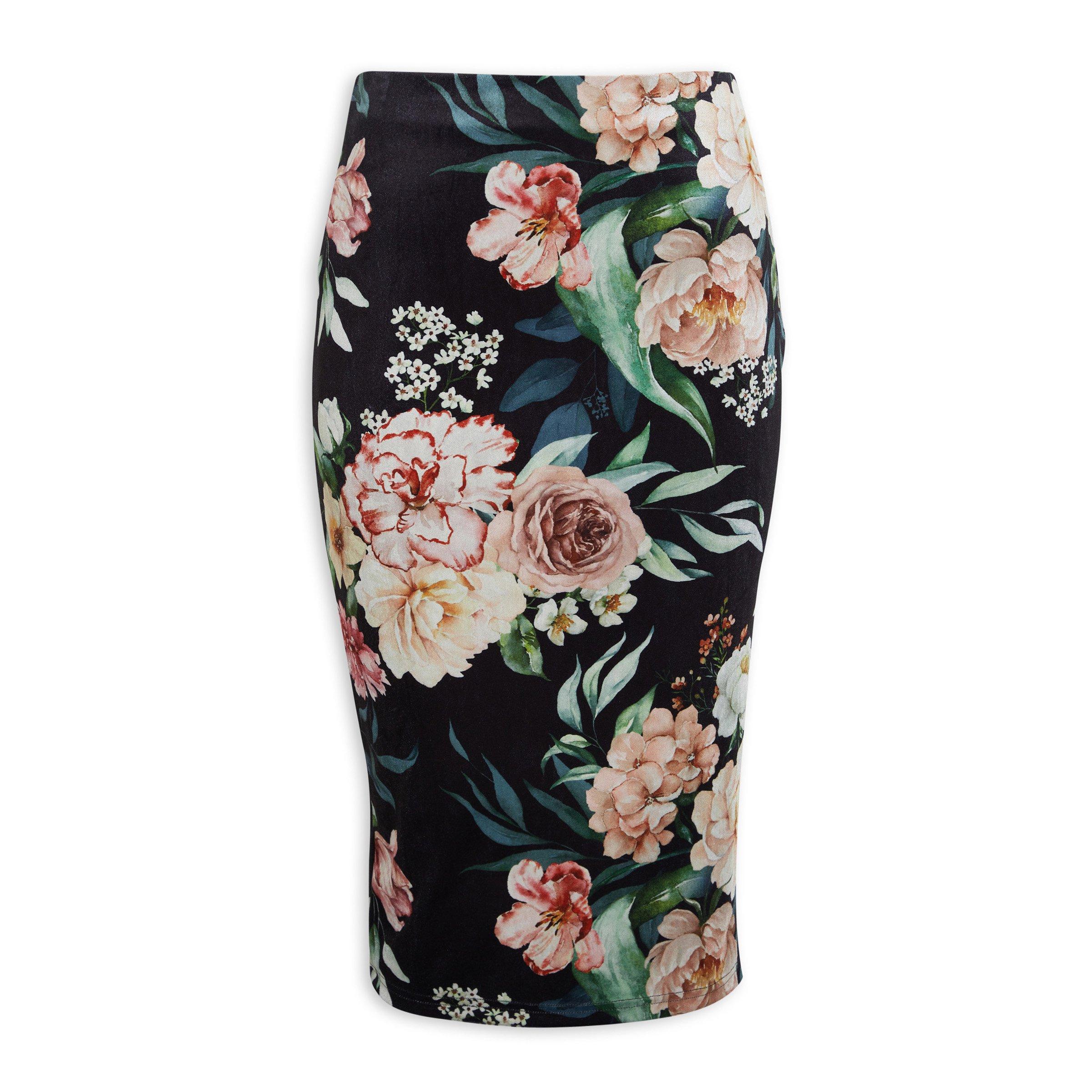 Floral Bodycon Skirt (3097203) | Truworths