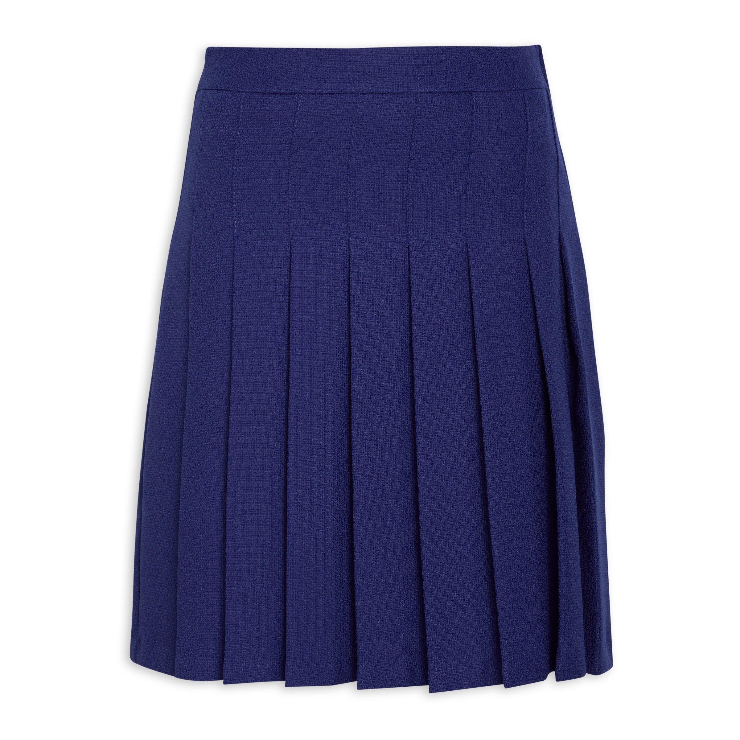 Blue Pleated Skirt (3097273) | Truworths