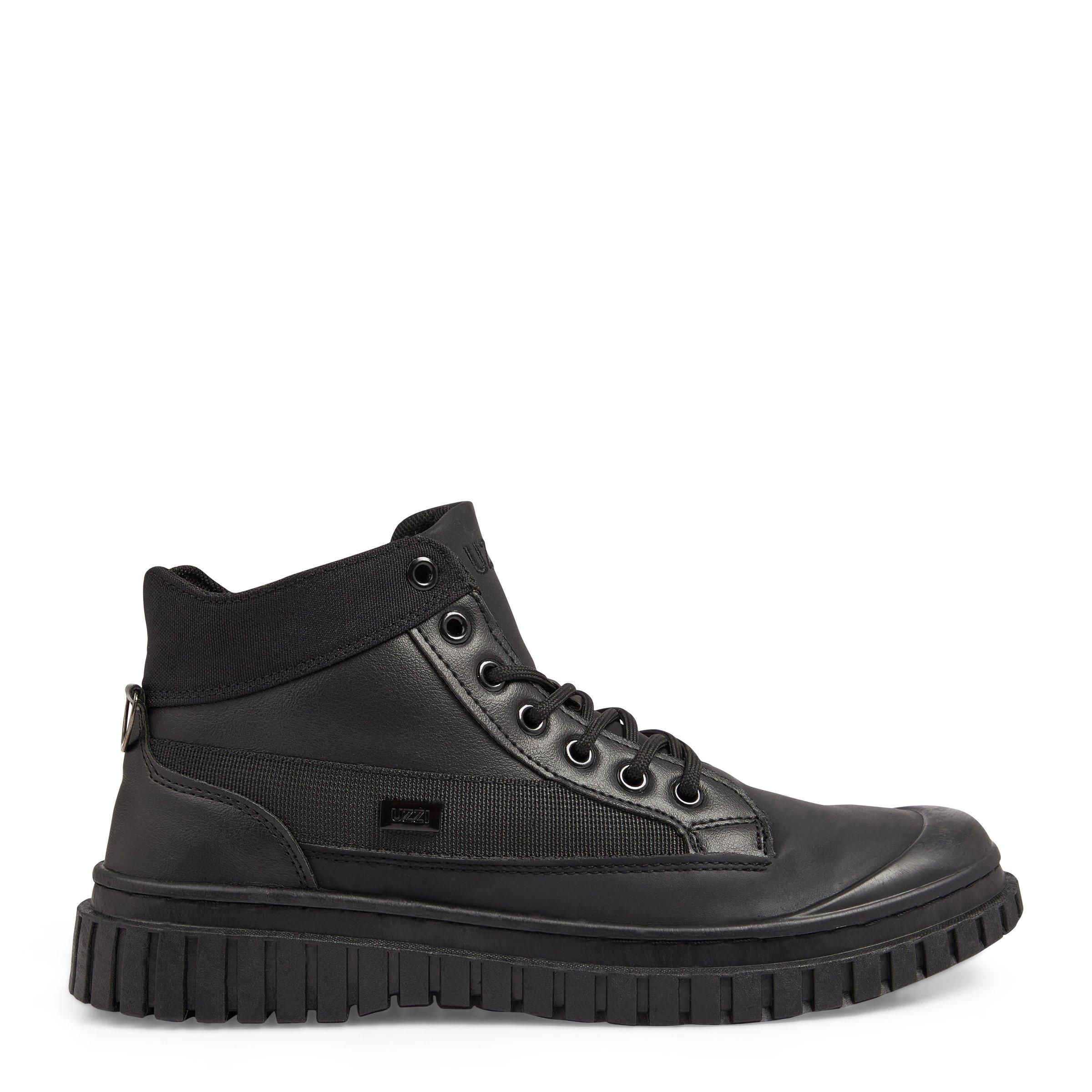 Black Hi-top Sneaker (3097342) | UZZI