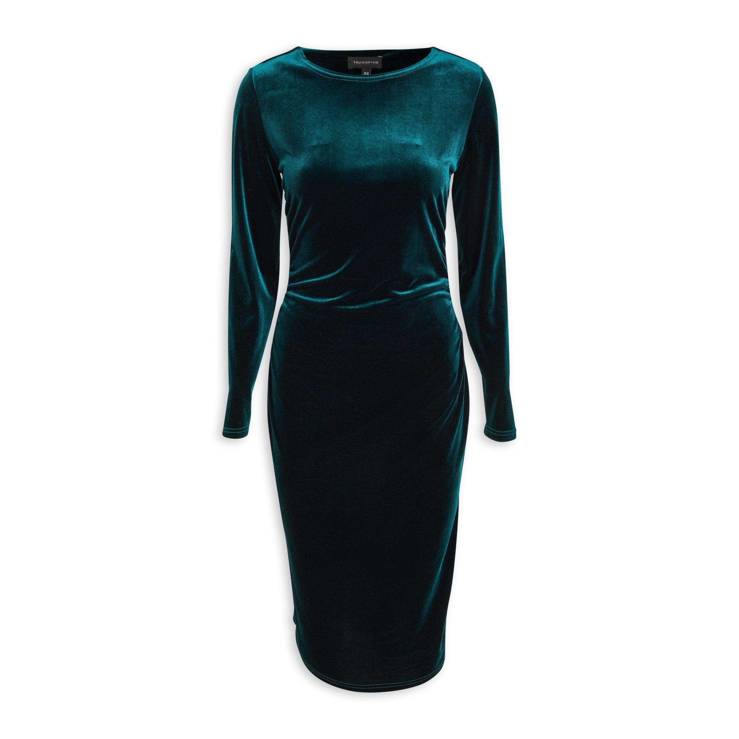 Truworths Emerald Green Bodycon Dress (3097513) | Truworths.co.za
