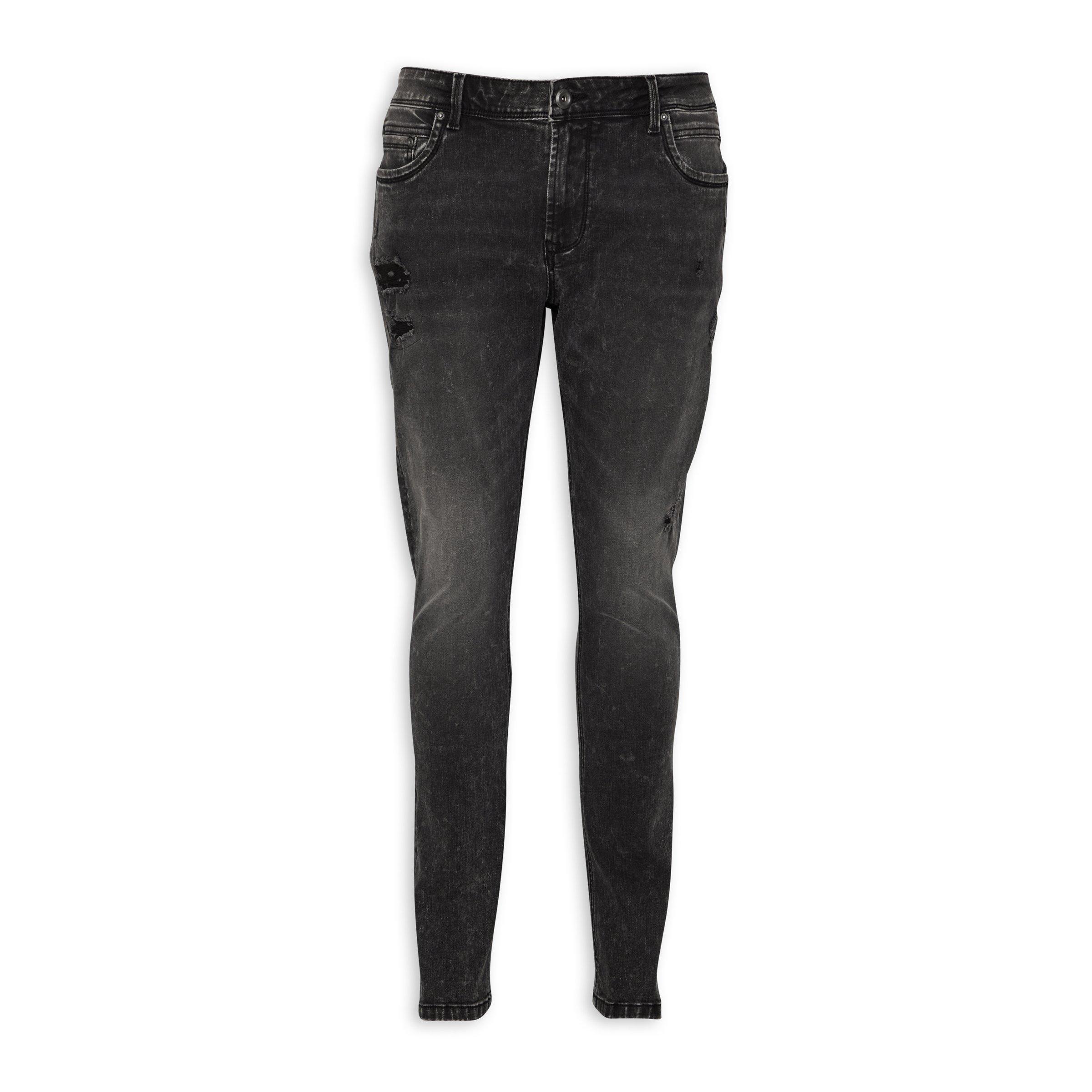 Charcoal Skinny Jean (3097762) | UZZI