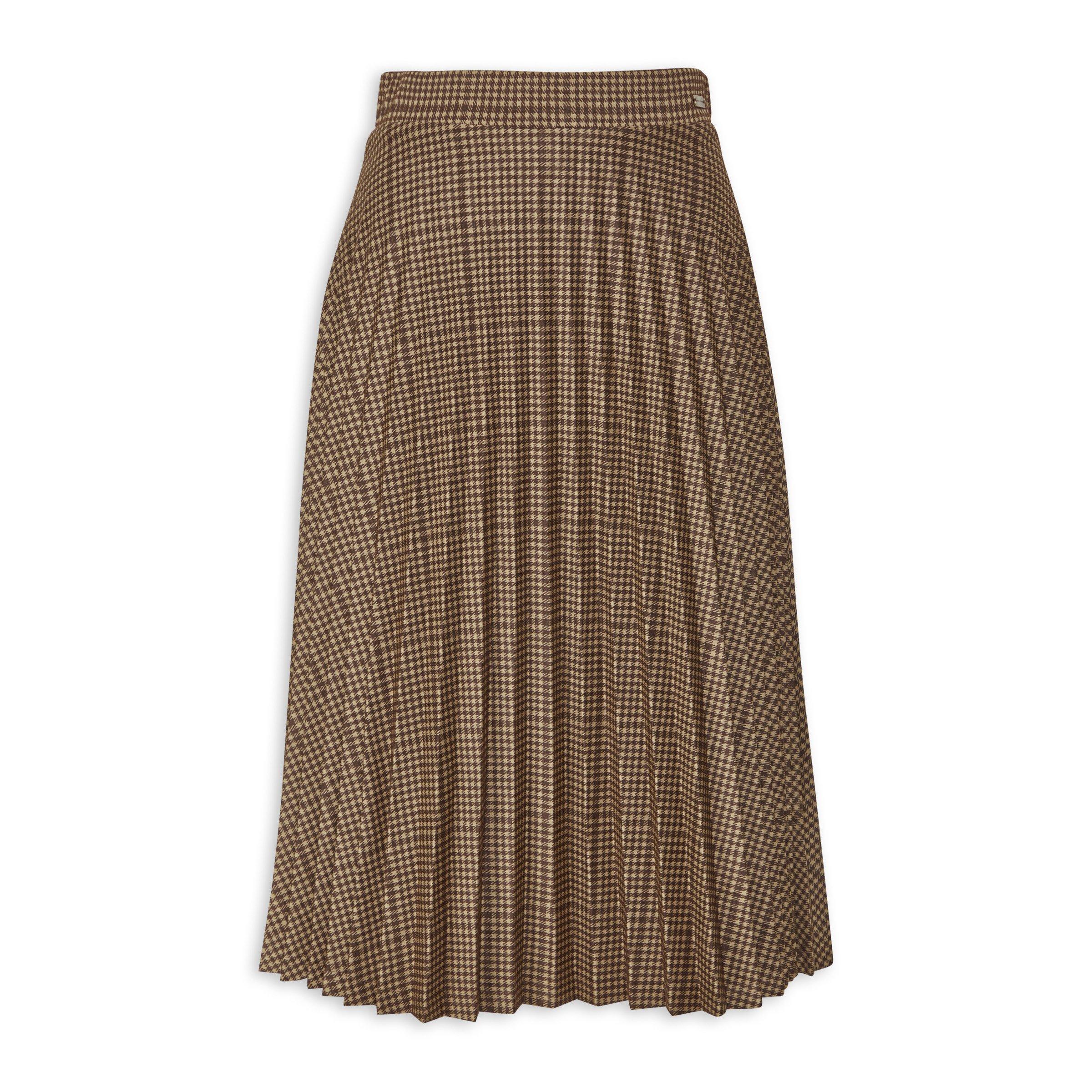 Check Pleated Skirt (3097845) | Daniel Hechter