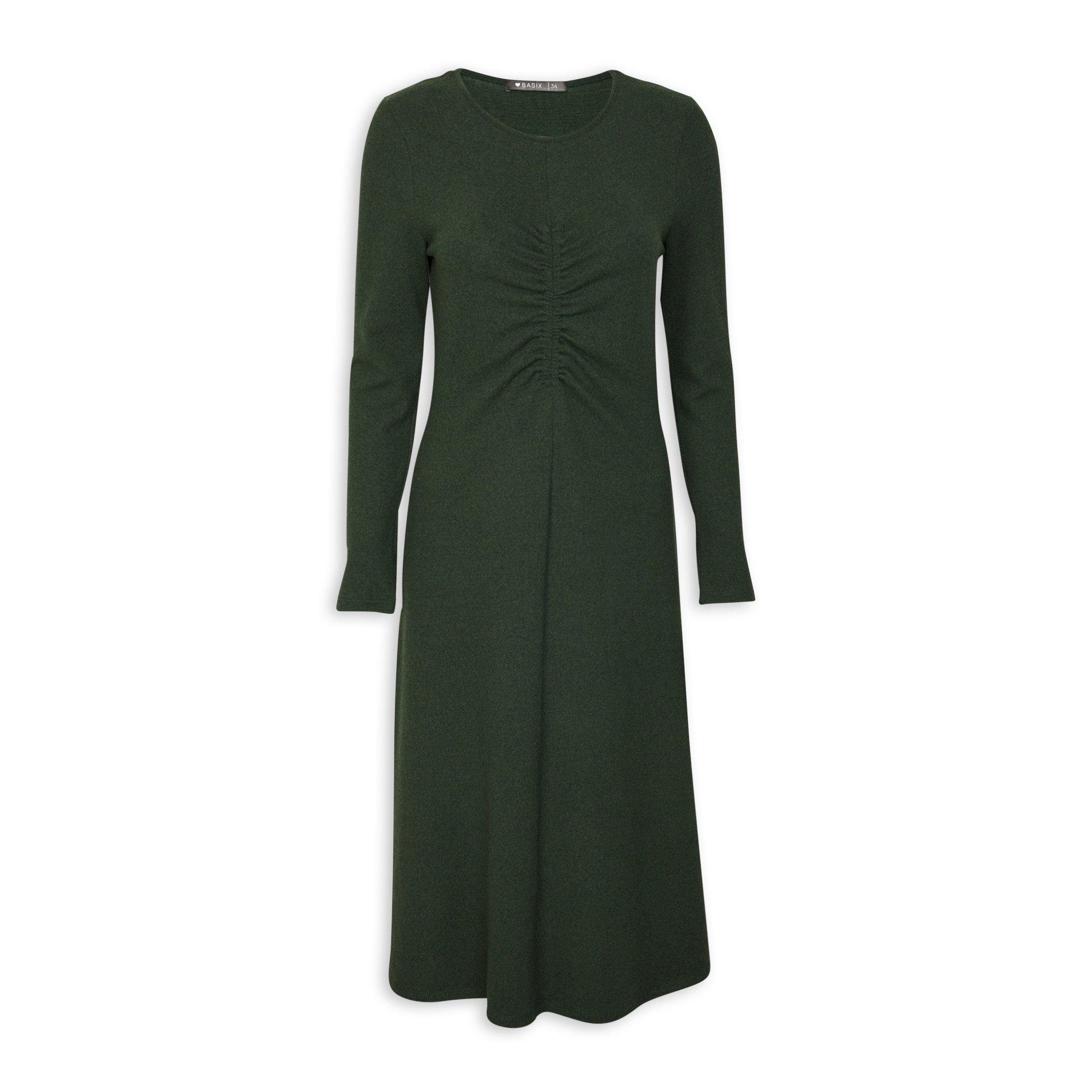 Green Midi Dress (3098240) | Basix