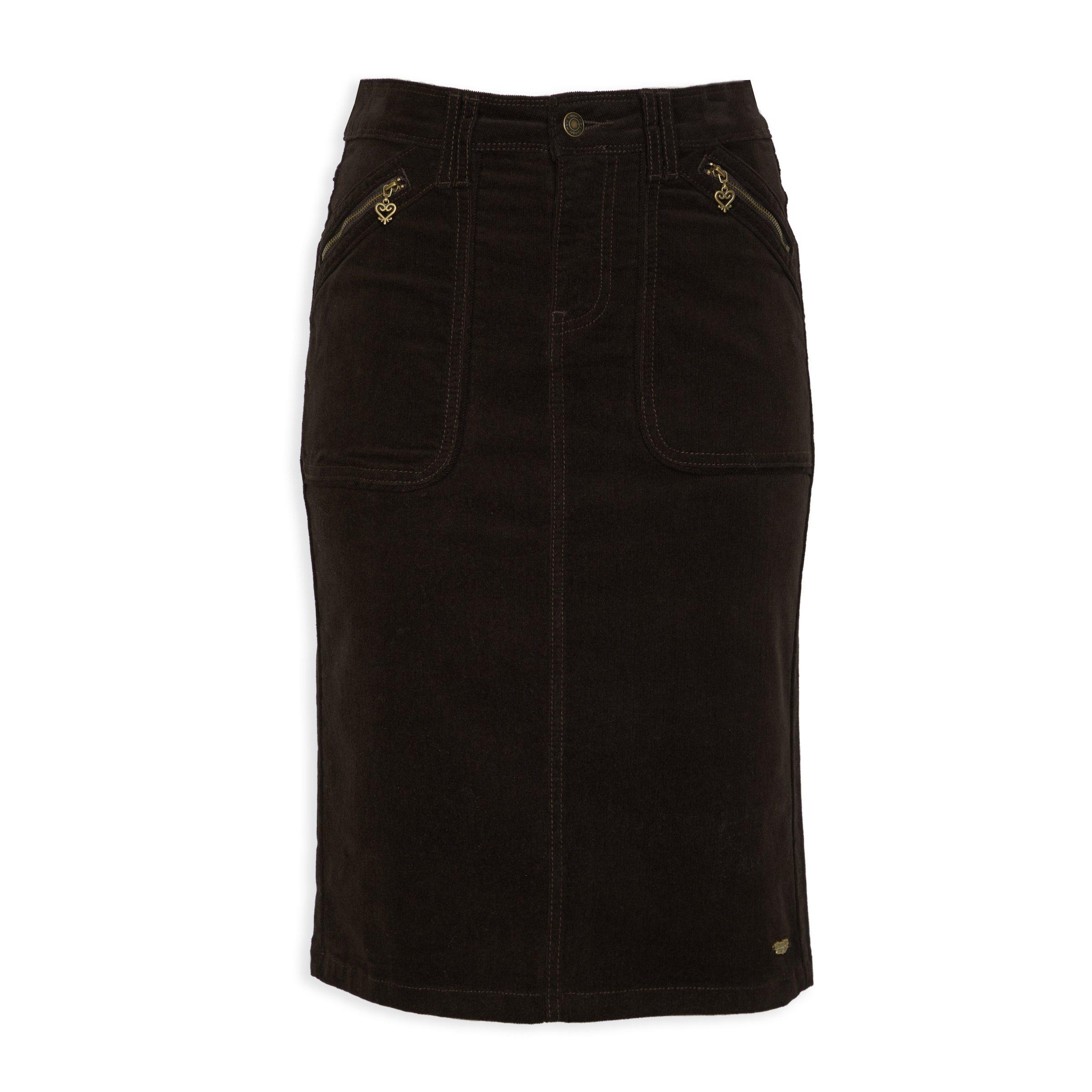 Brown Pencil Skirt (3098333) | Ginger Mary