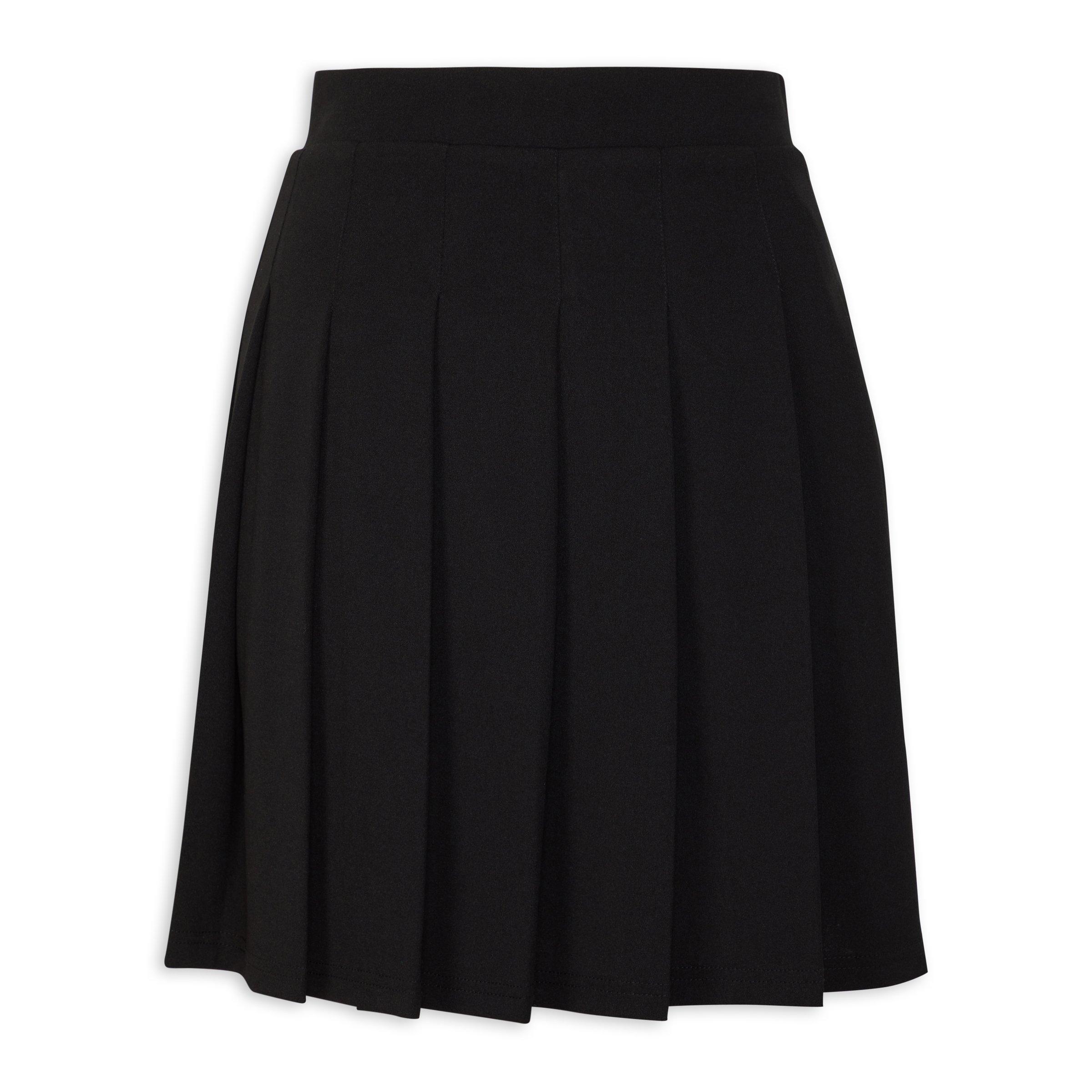 Black Pleated Skirt (3098473) | Identity