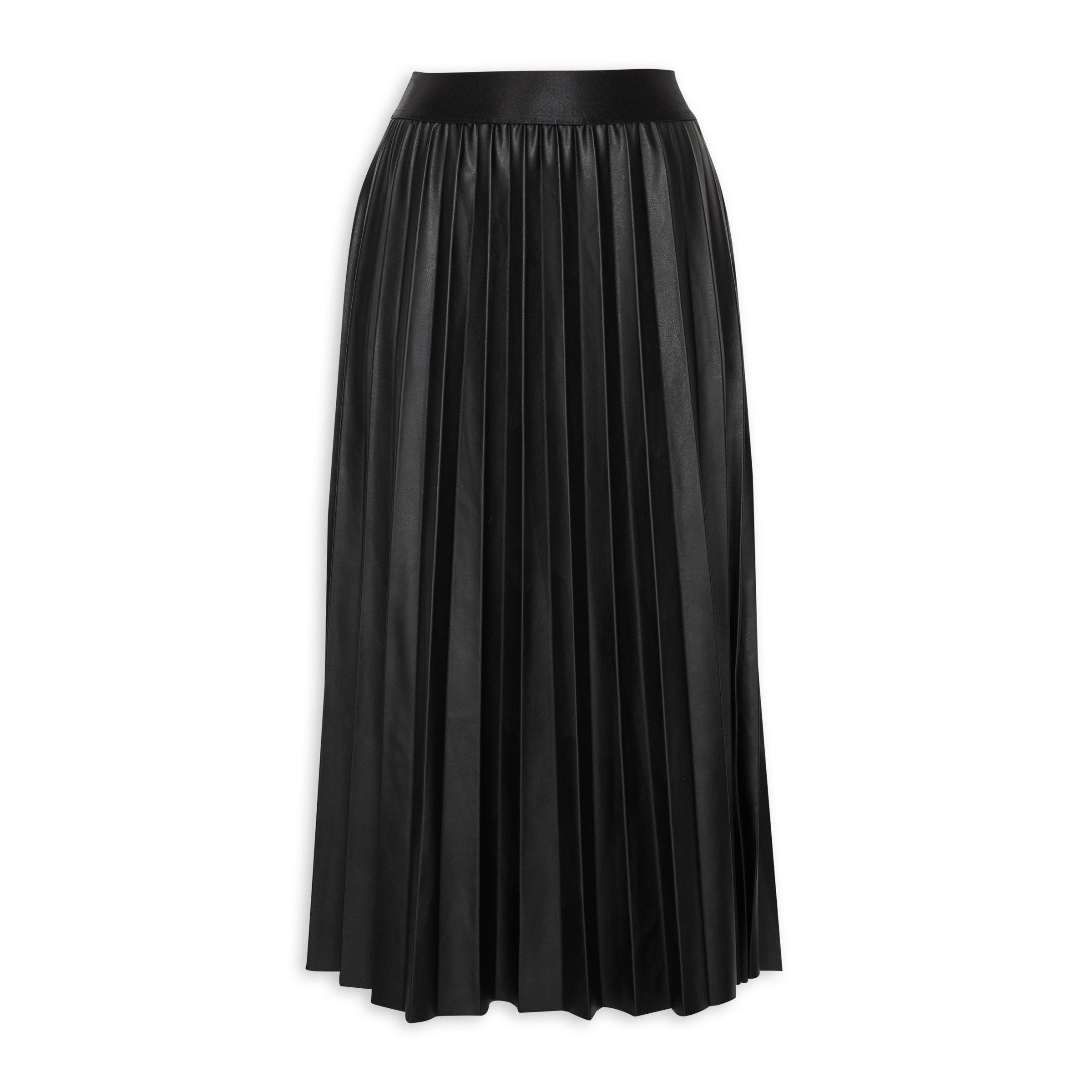Black Pleated Skirt (3098877) | LTD Woman