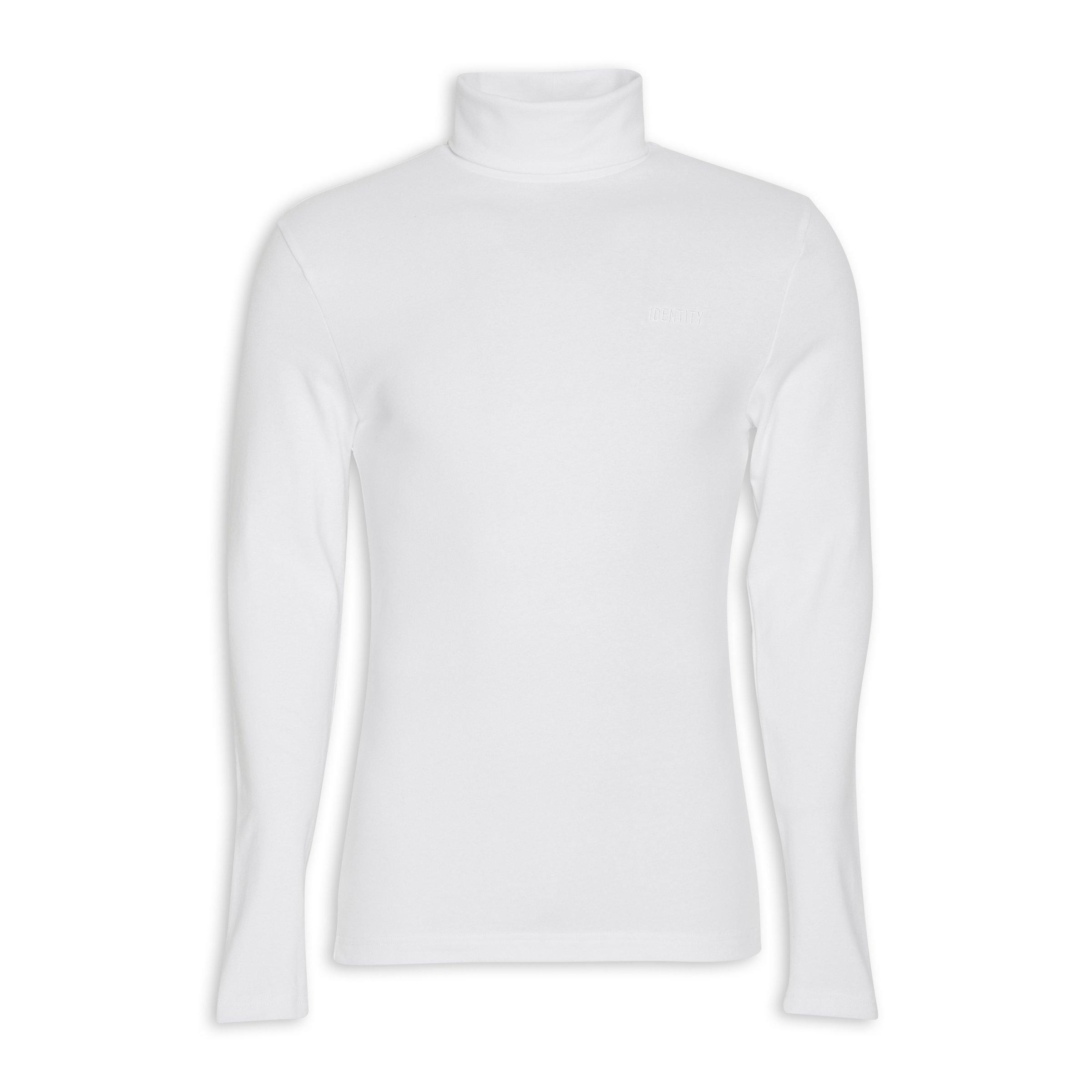 White Rib Polo Neck (3098965) | Identity