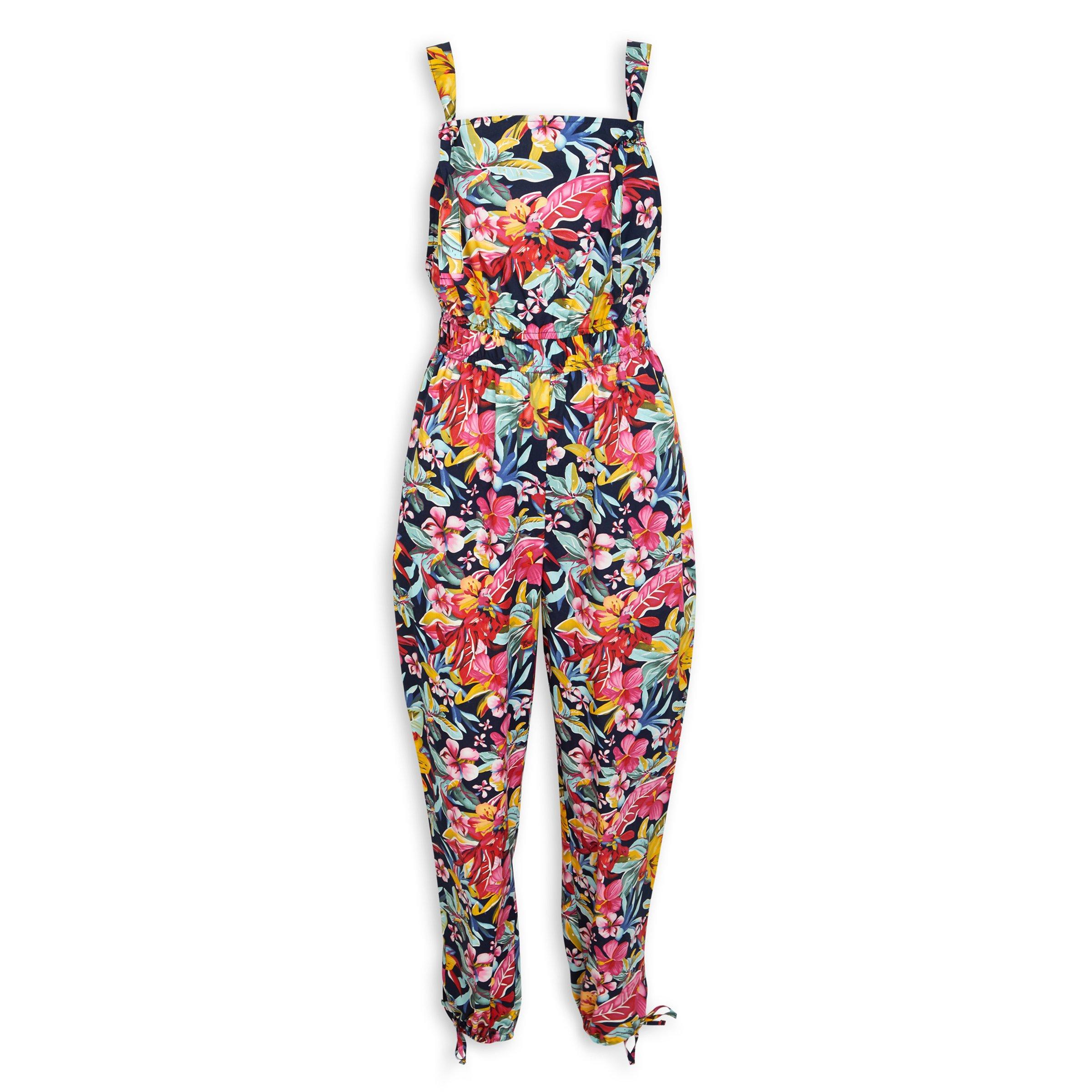 Floral Print Dungaree (3098998) | Inwear