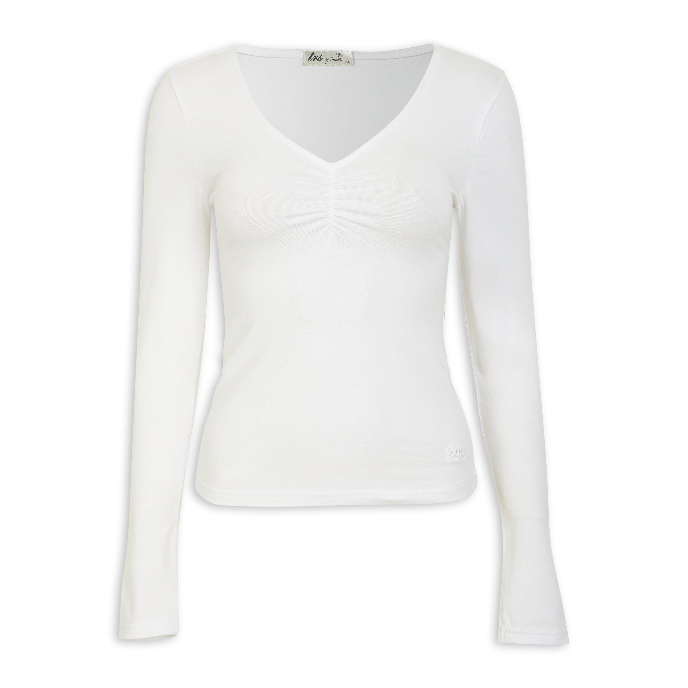 White Fitted Tee (3099003) TRS