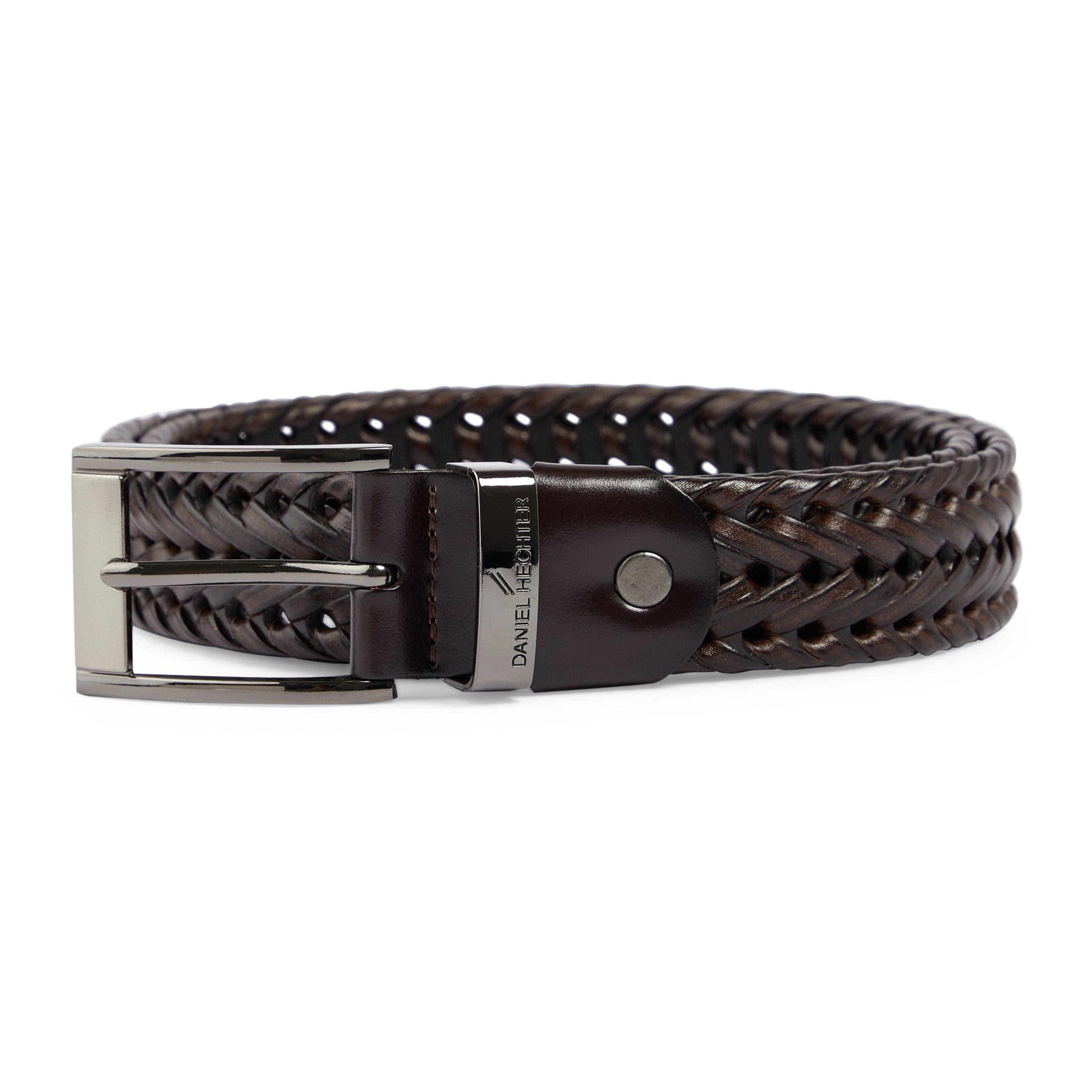 Brown Woven Formal Belt (3099510) | Daniel Hechter